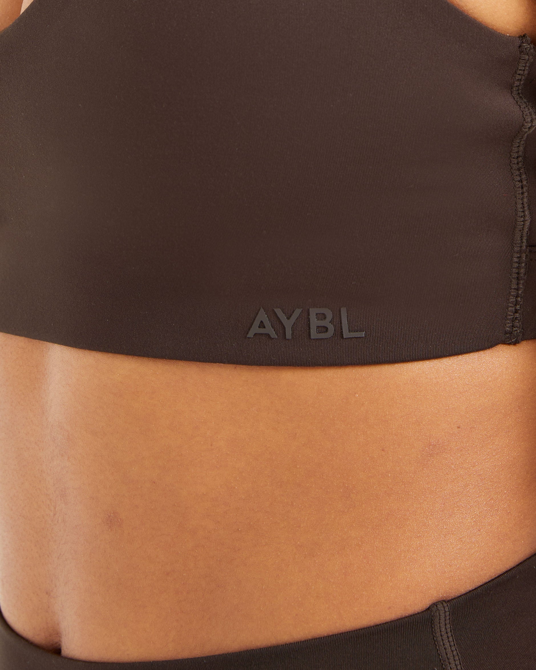 Staple Sports Bra - Coffee Bruin