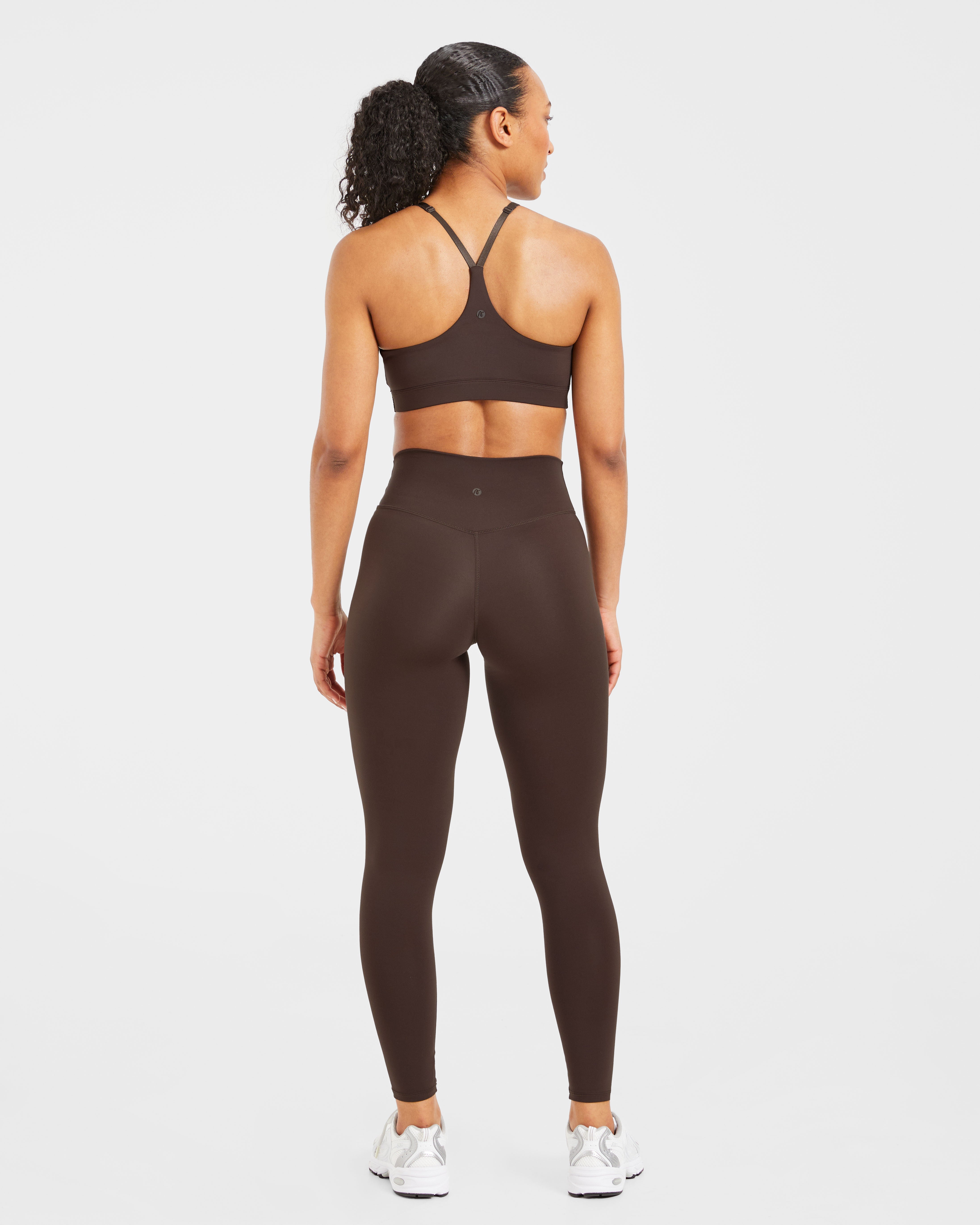 Staple Sports Bra - Coffee Bruin