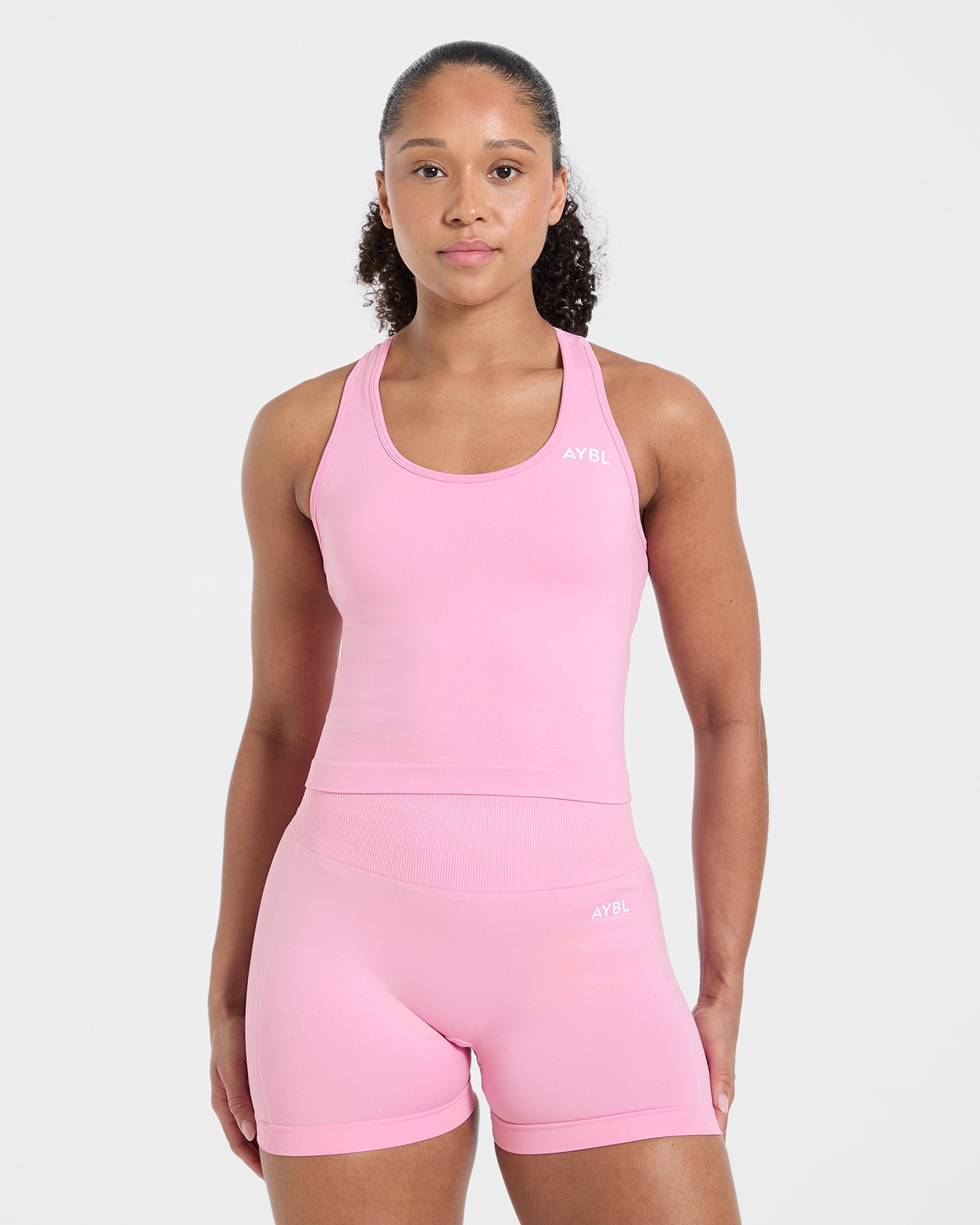 Empower Seamless Tank Top - Baby Roze