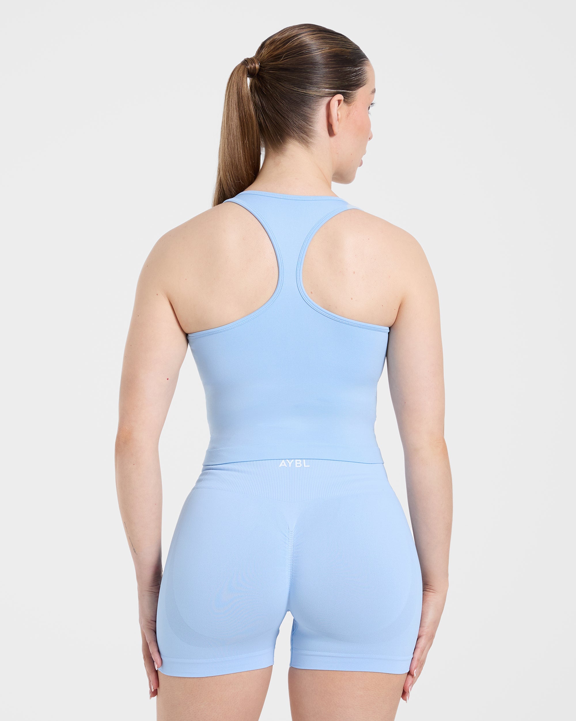 Empower Seamless Tank Top - Sky Blauw