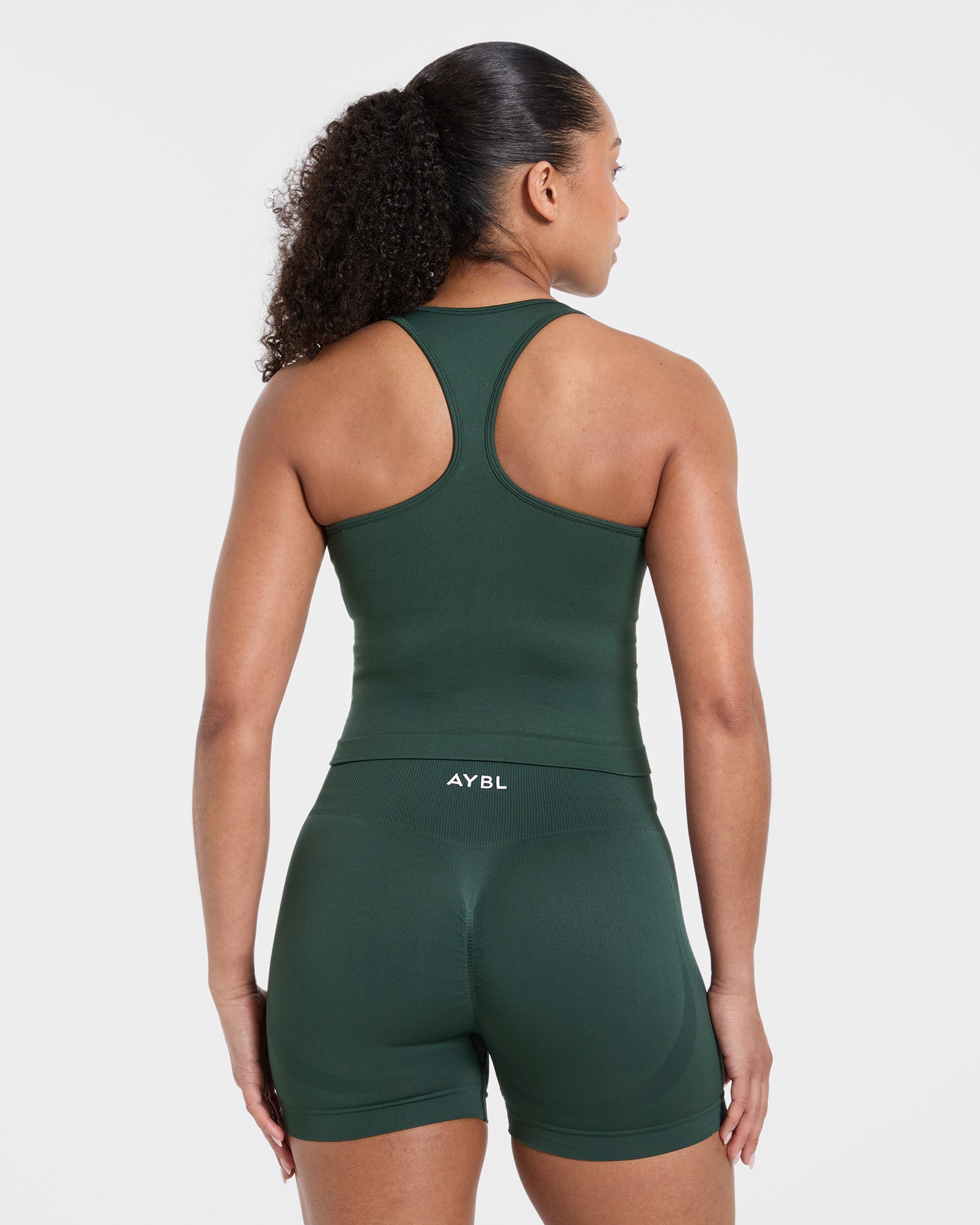 Empower Seamless Tank Top - Dark Groen