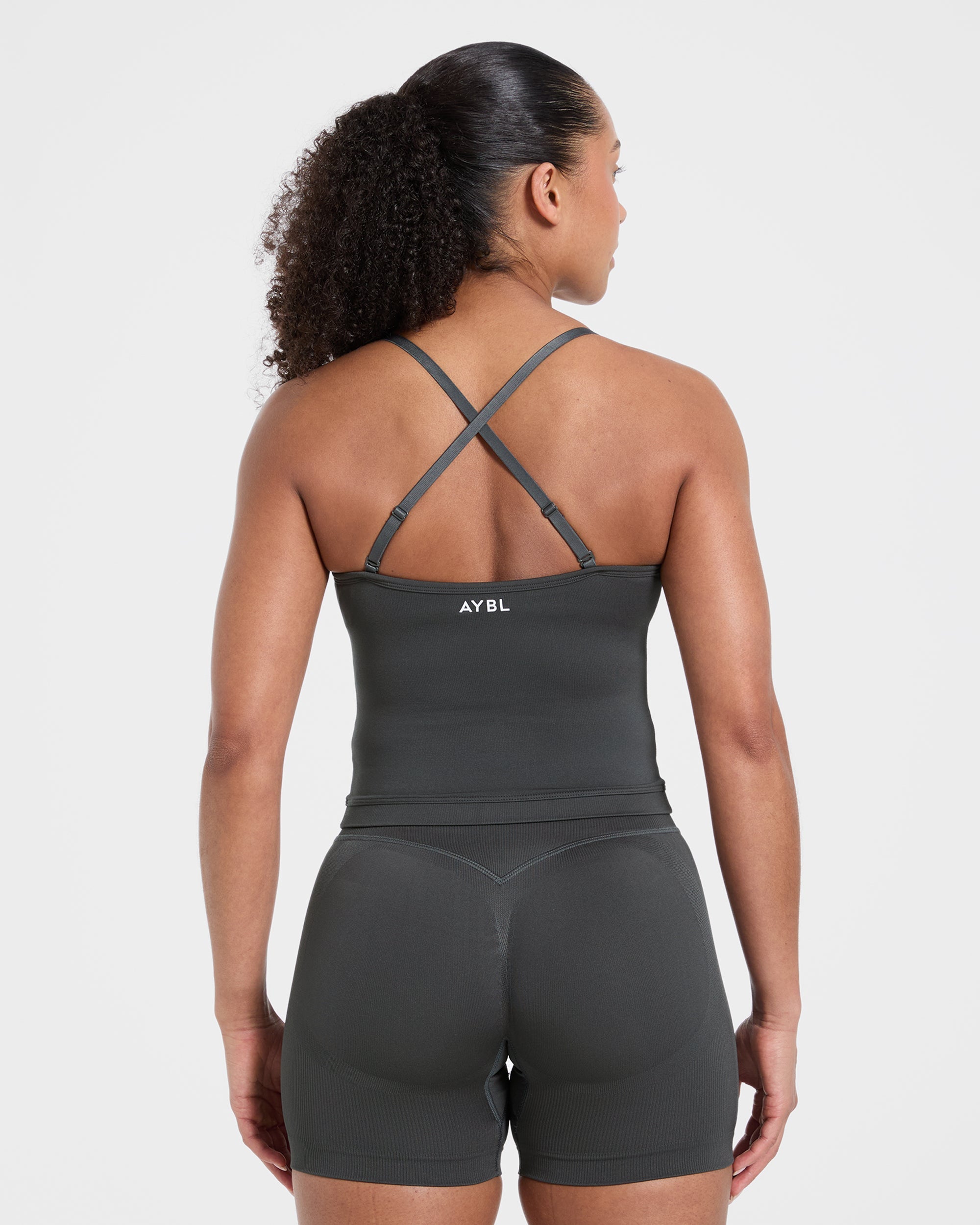 Adapt Seamless Tank Top - Charcoal