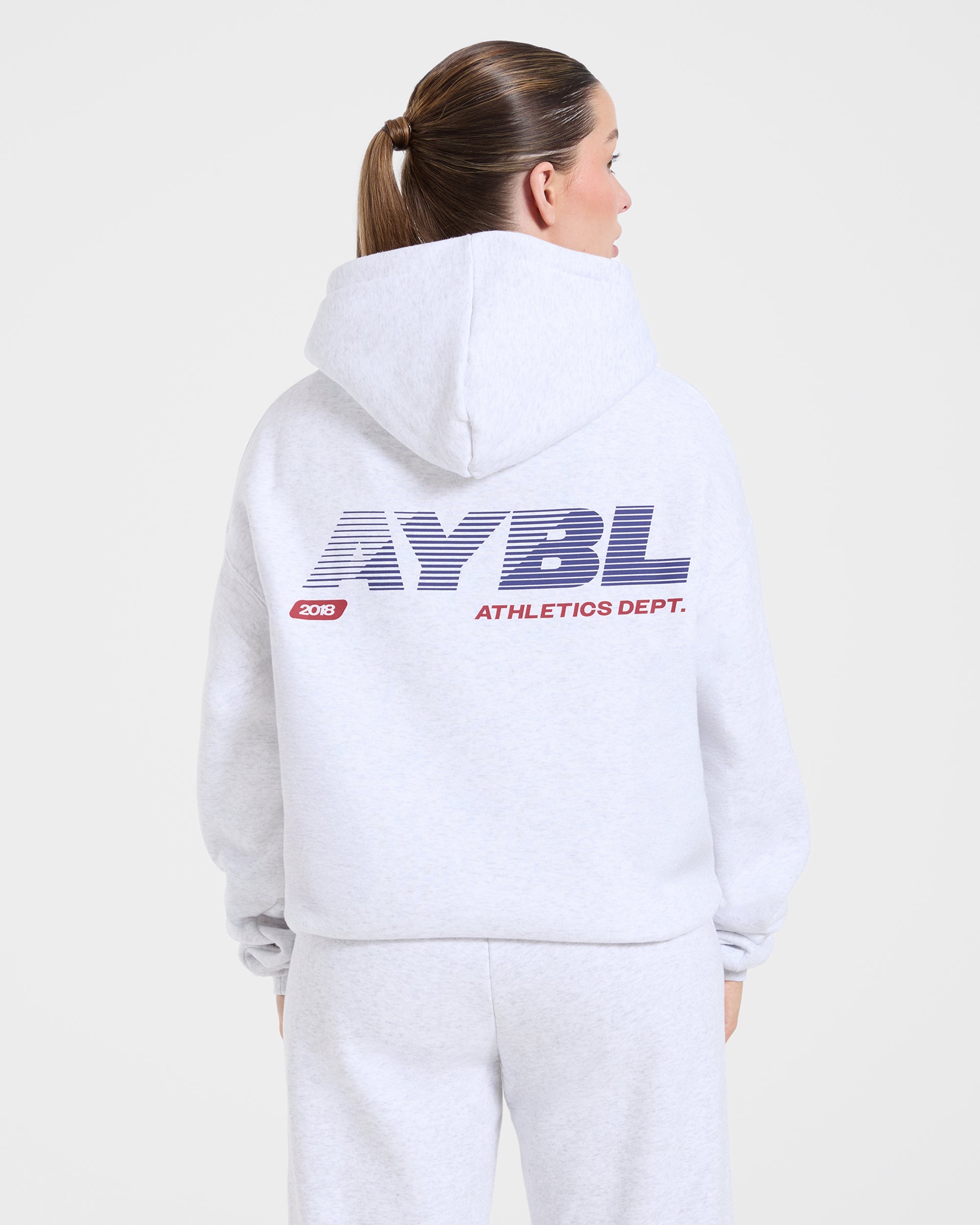 Athletics Dept Oversized Hoodie - Grijs Marl
