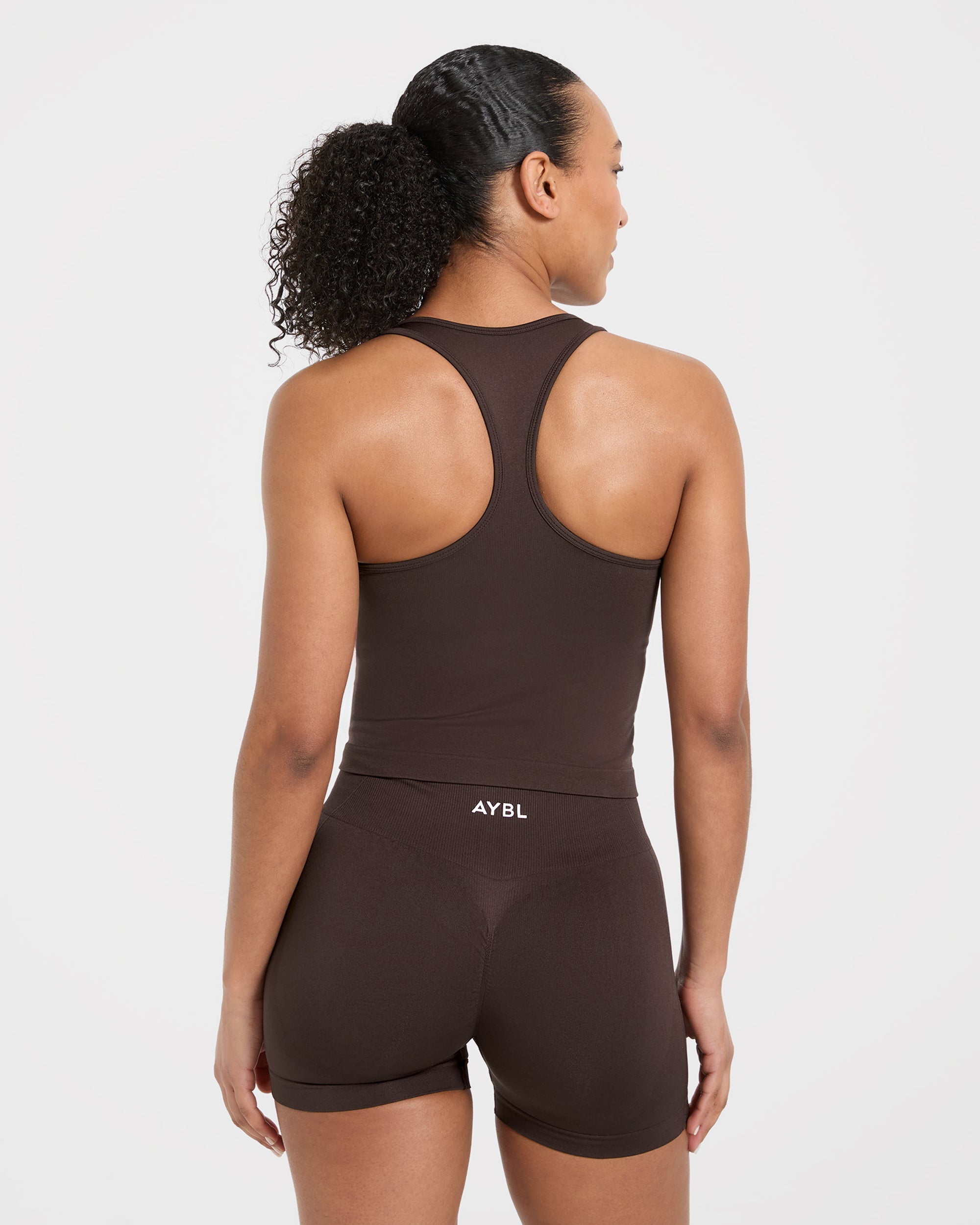 Empower Seamless Tank Top - Cocoa Bruin
