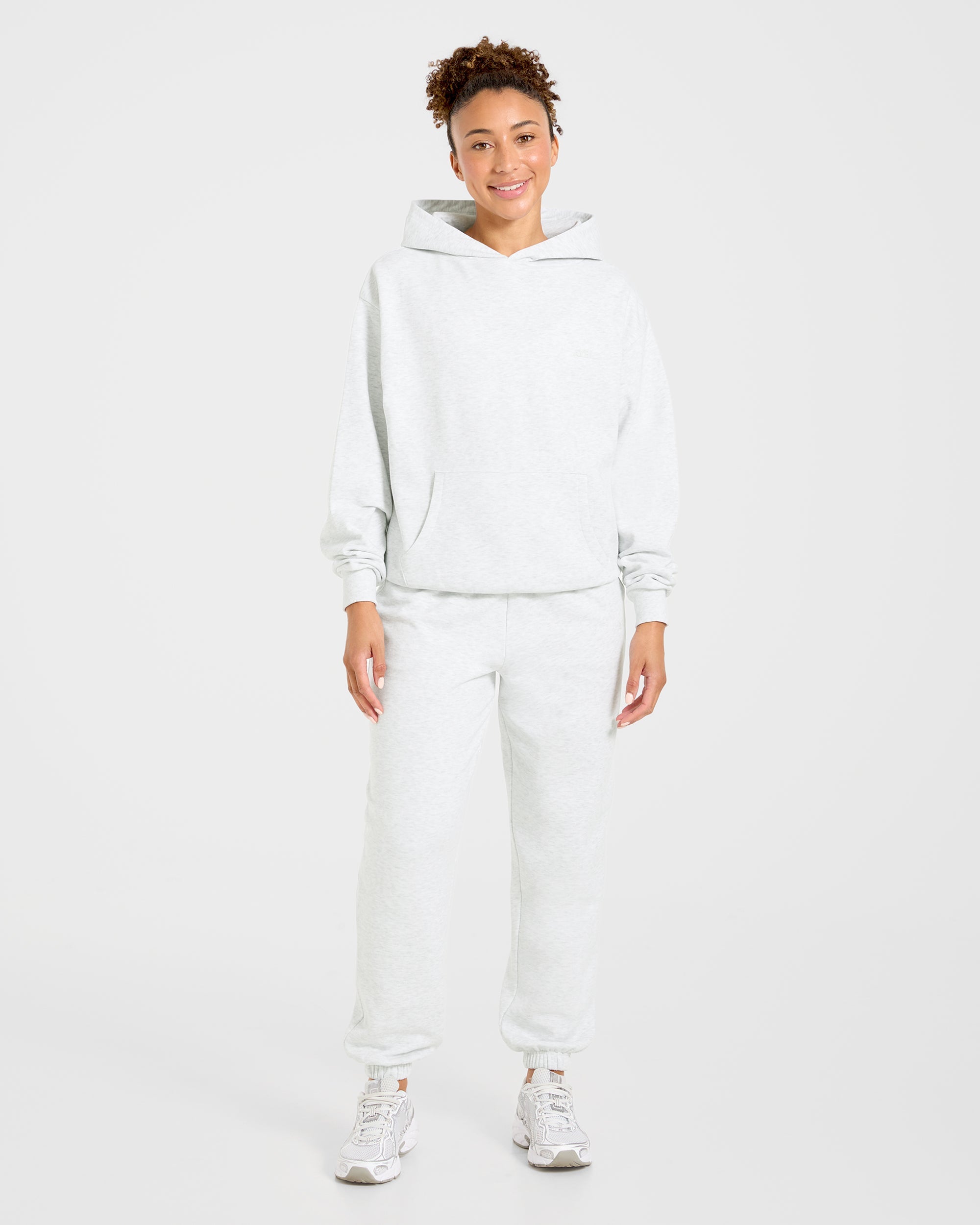 Lifestyle Oversized Hoodie - Heather Grijs