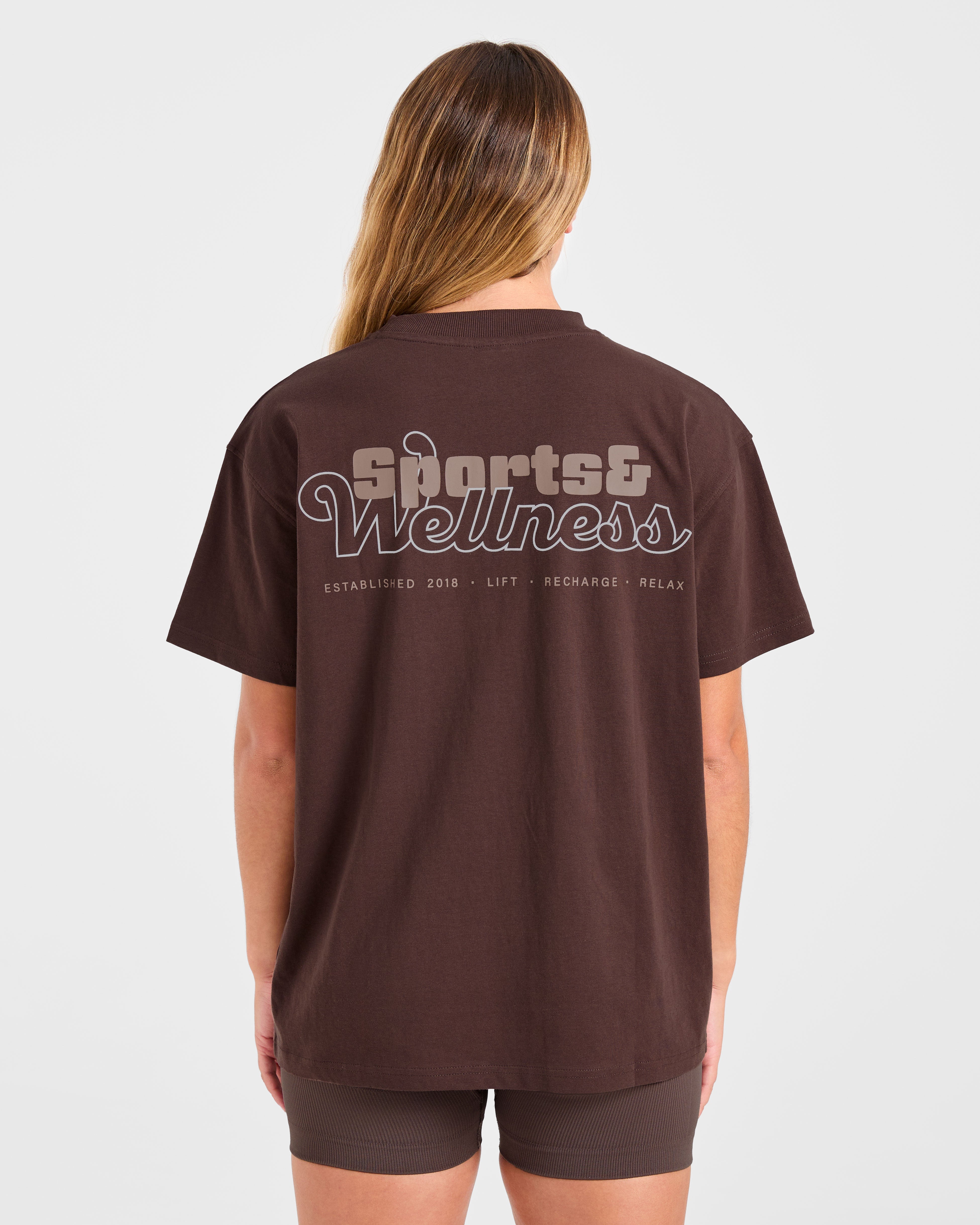 Sports Wellness Oversized T Shirt - Bruin