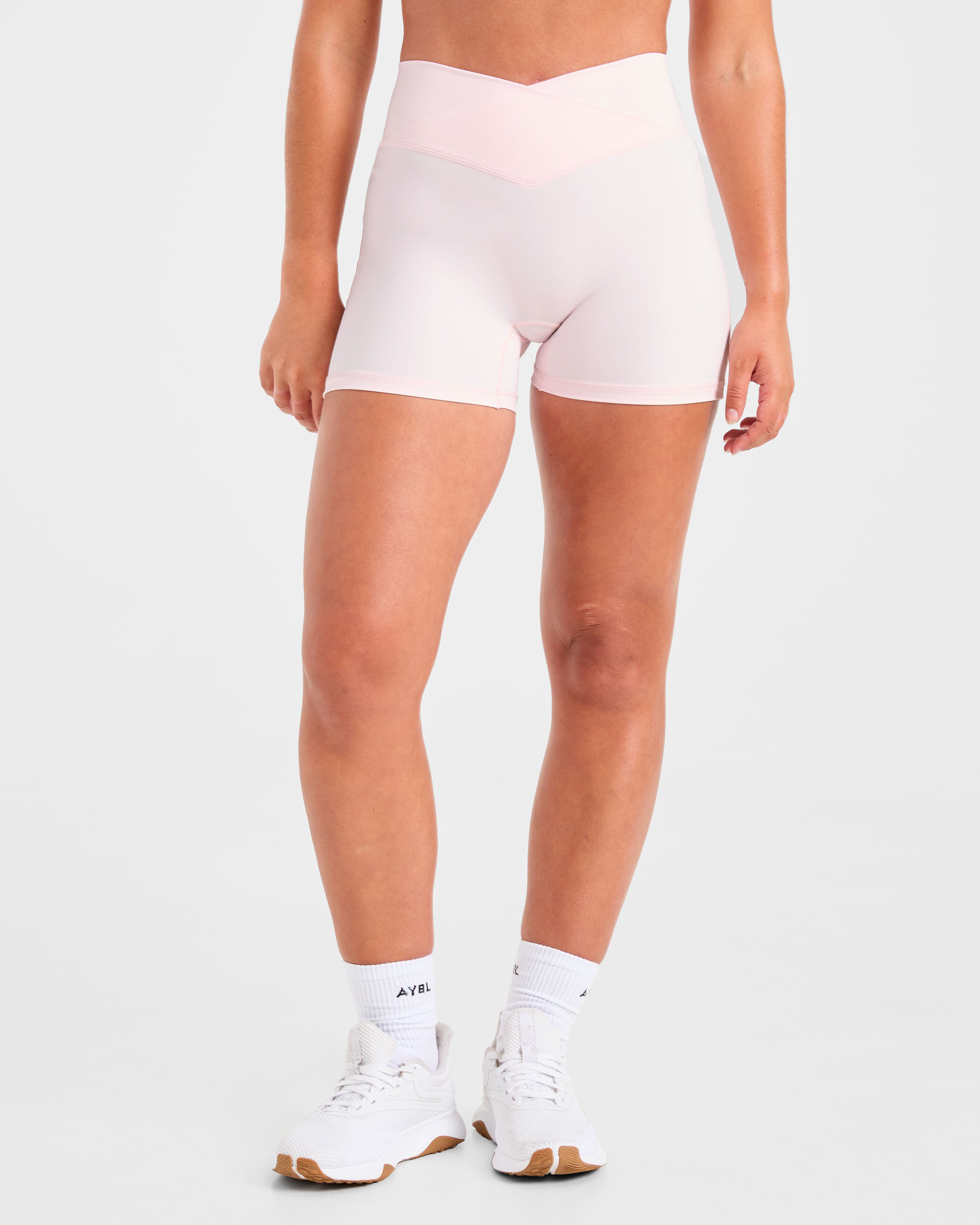 Sculpt Wrap Shorts - Iced Roze