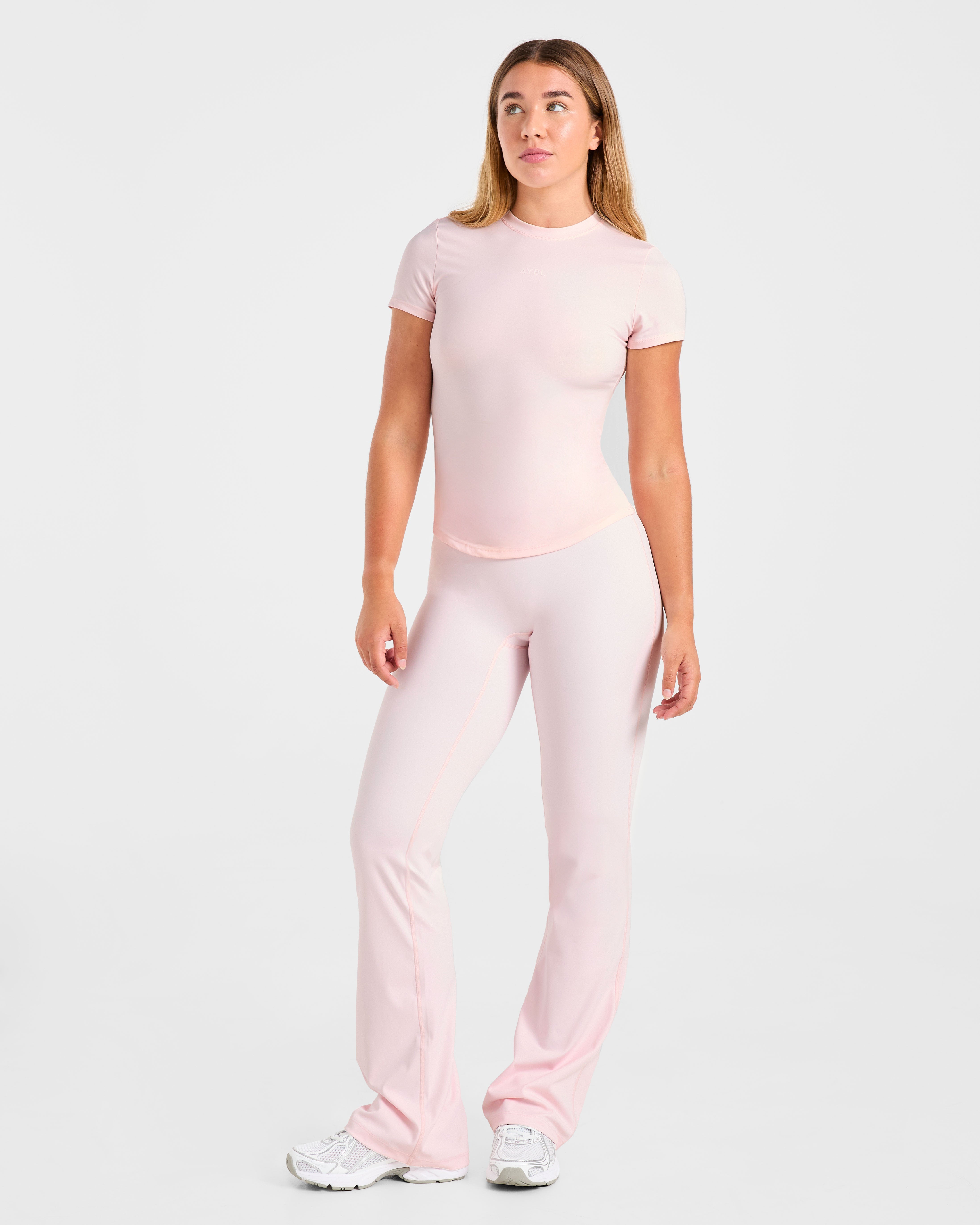 Sculpt T Shirt - Pastel Roze