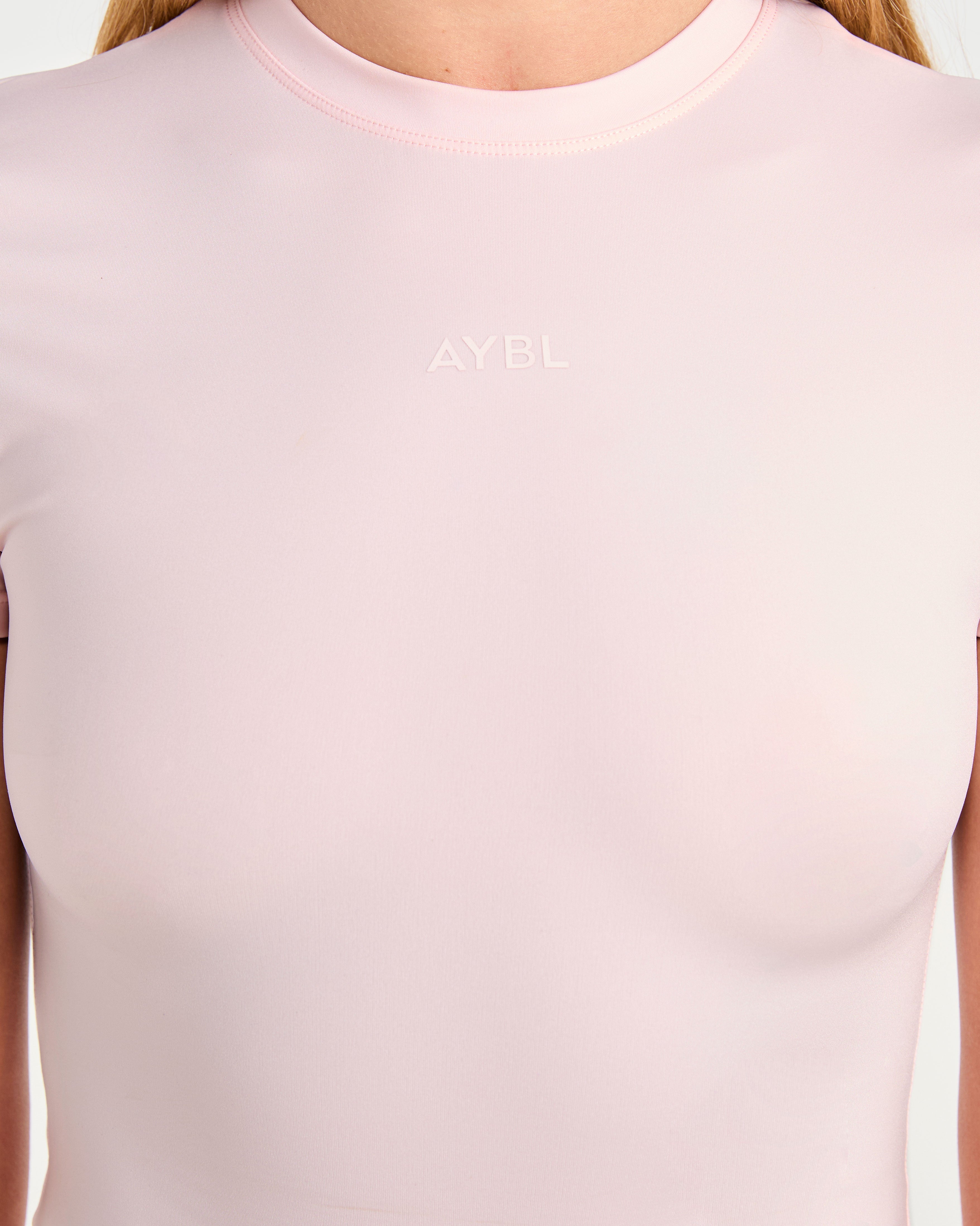 Sculpt T Shirt - Pastel Roze