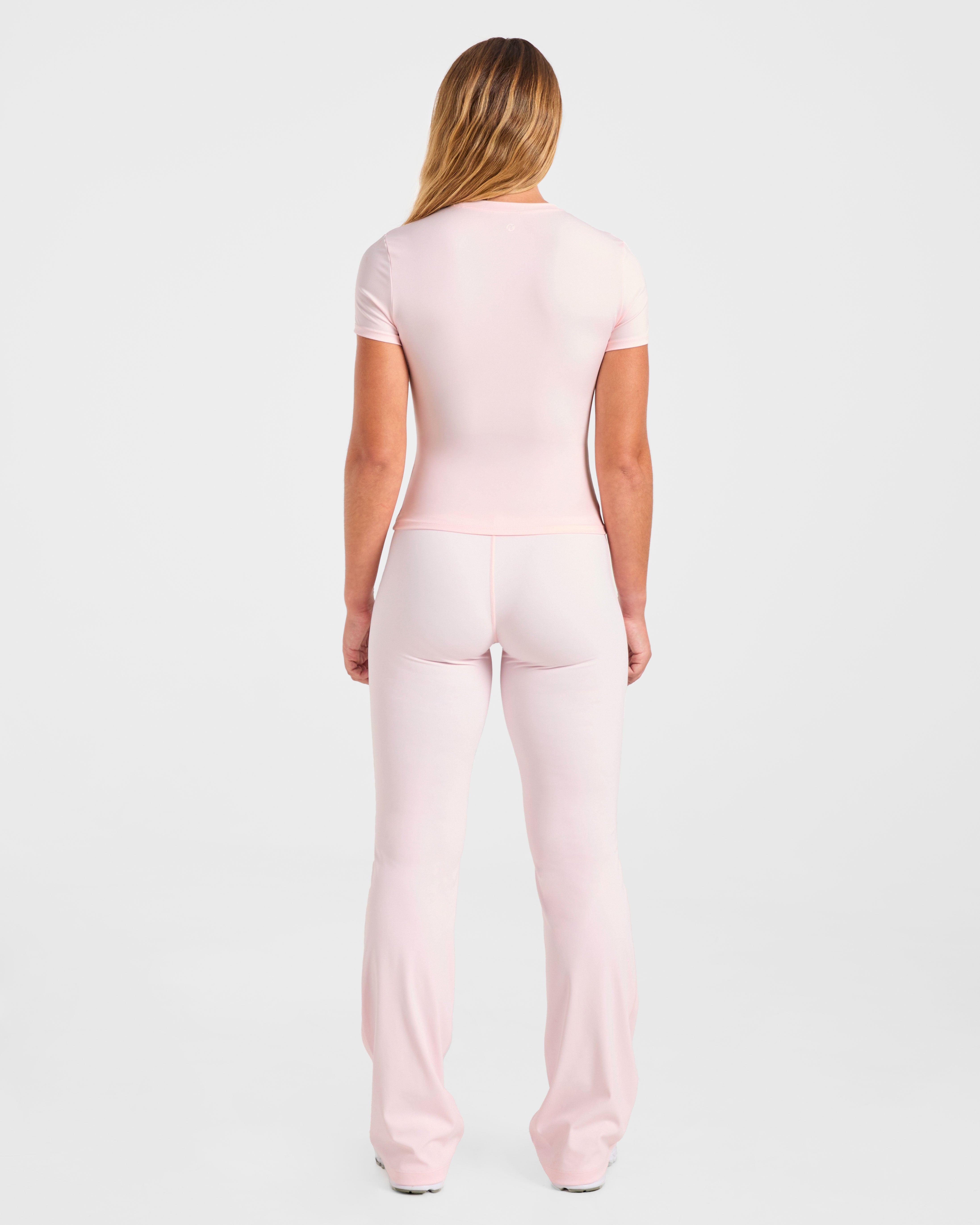 Sculpt T Shirt - Pastel Roze