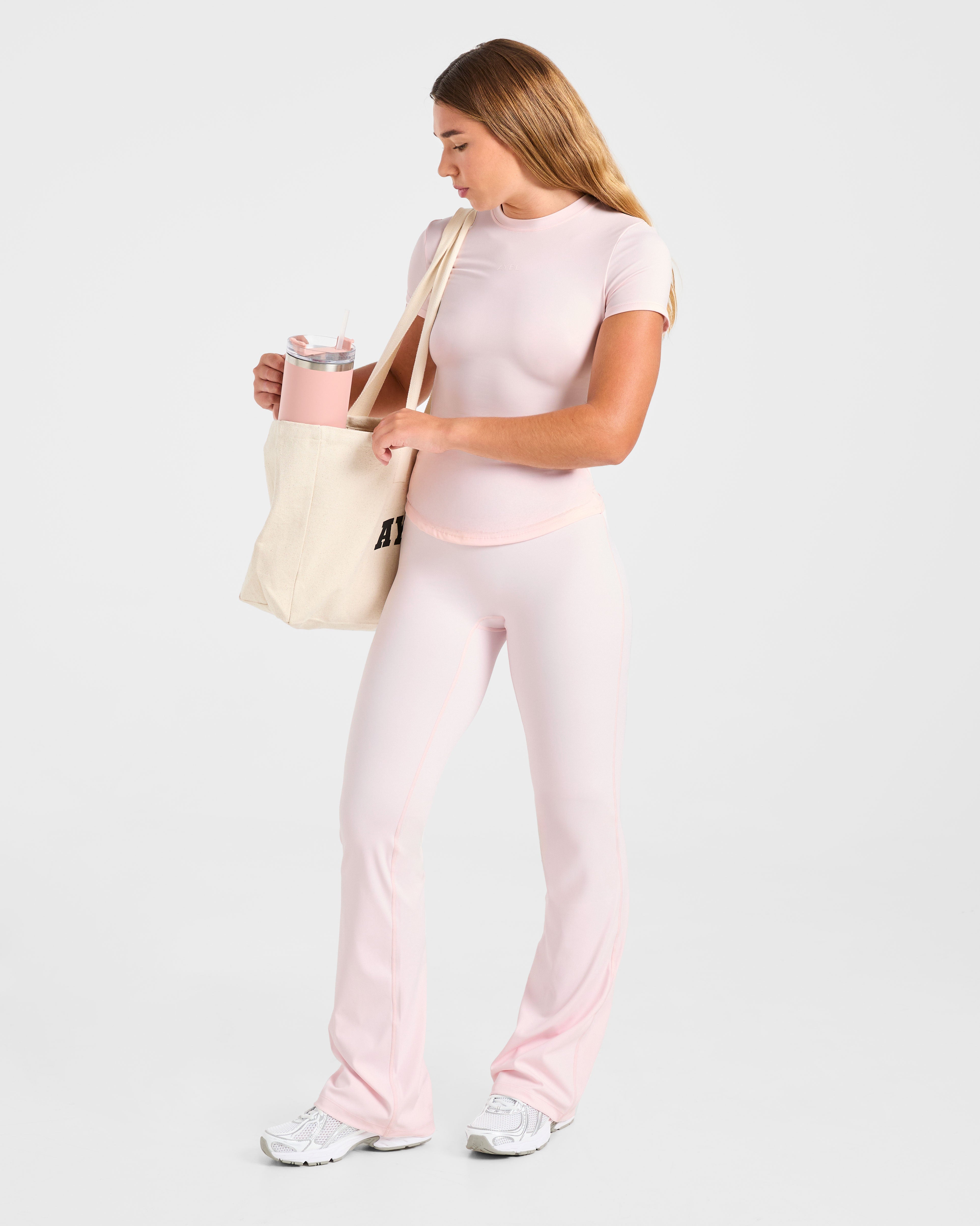 Sculpt T Shirt - Pastel Roze