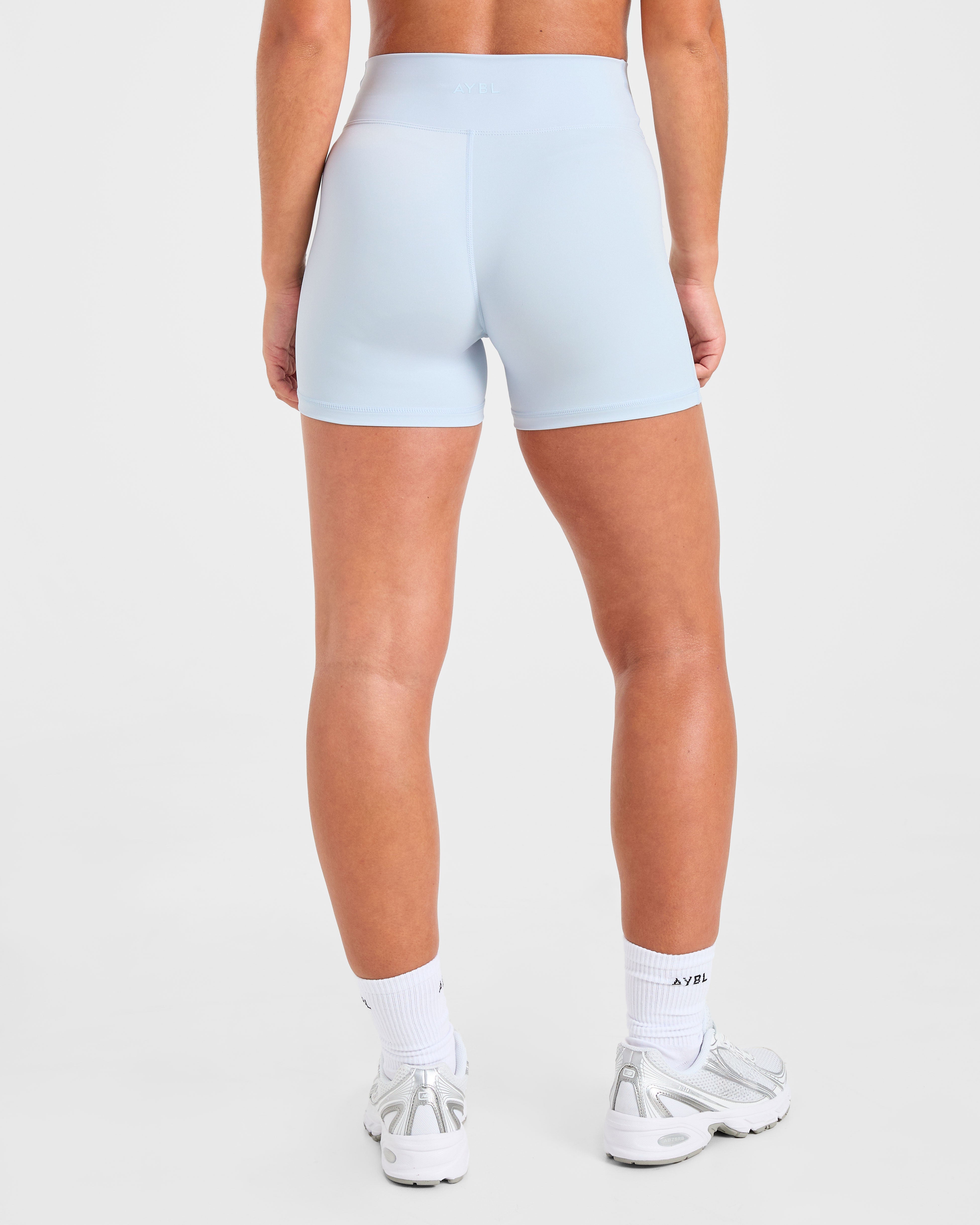 Sculpt Wrap Shorts - Iced Blauw