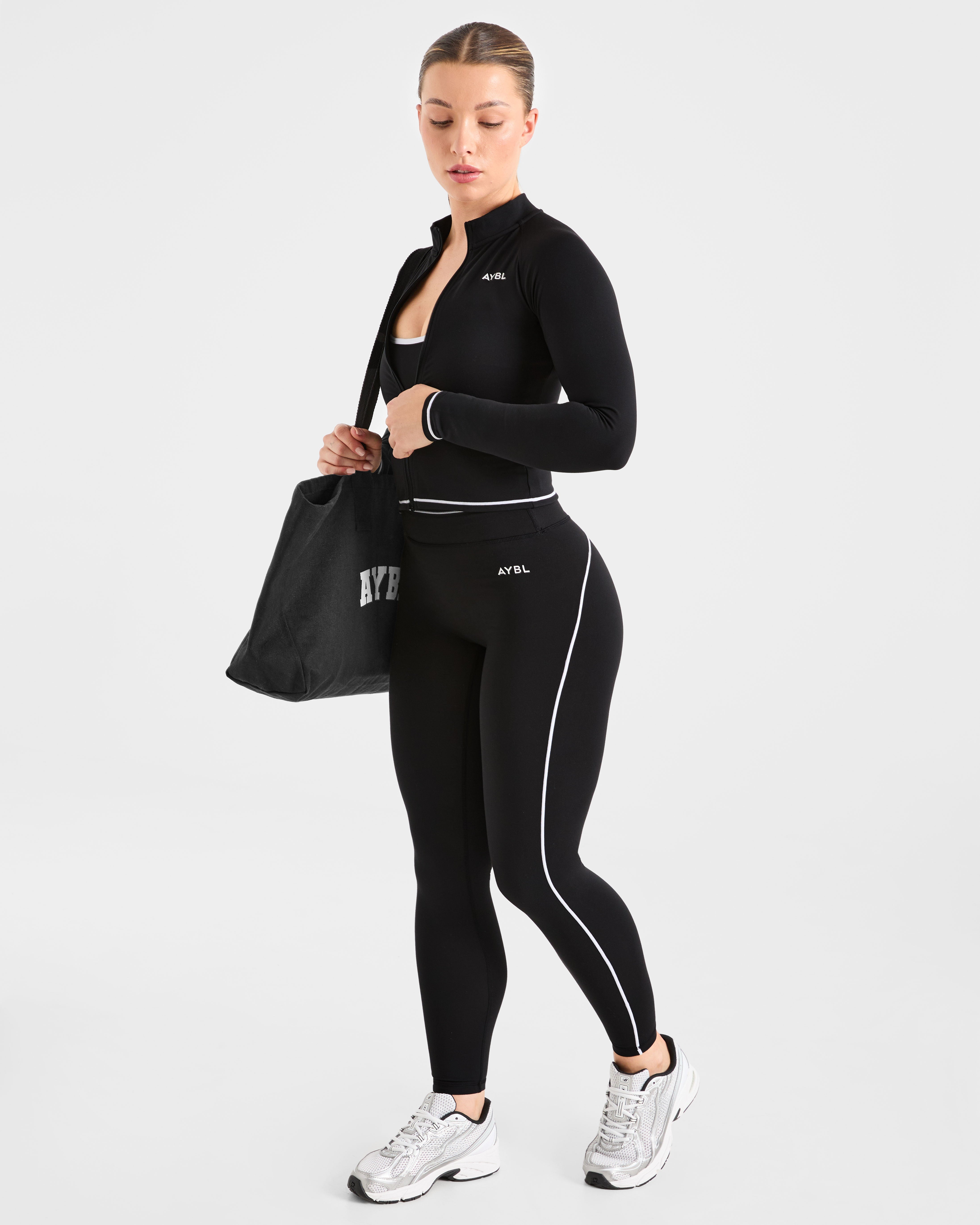 Form Zip Up Jacket - Zwart