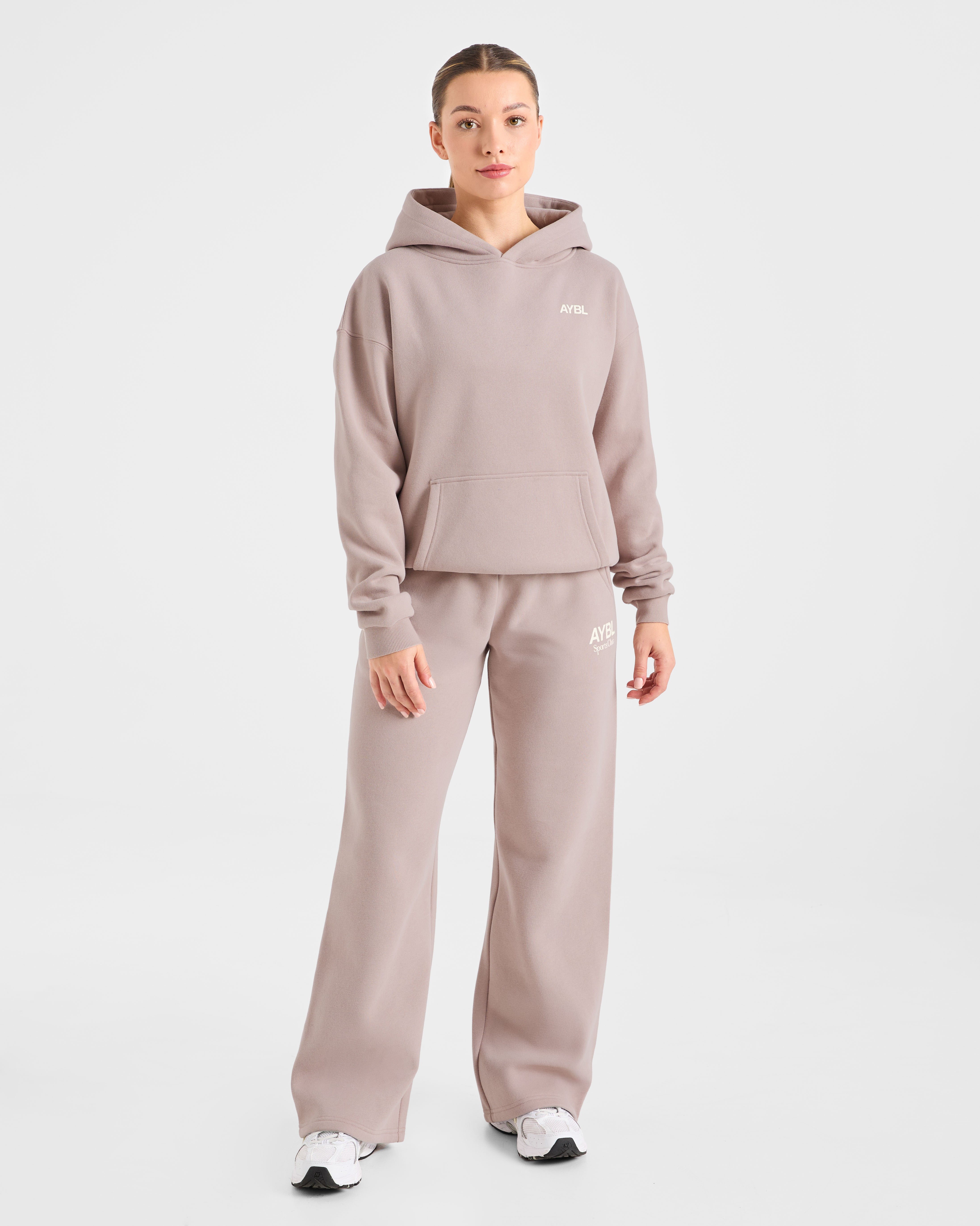 AYBL Sports Club Oversized Hoodie - Mink Roze