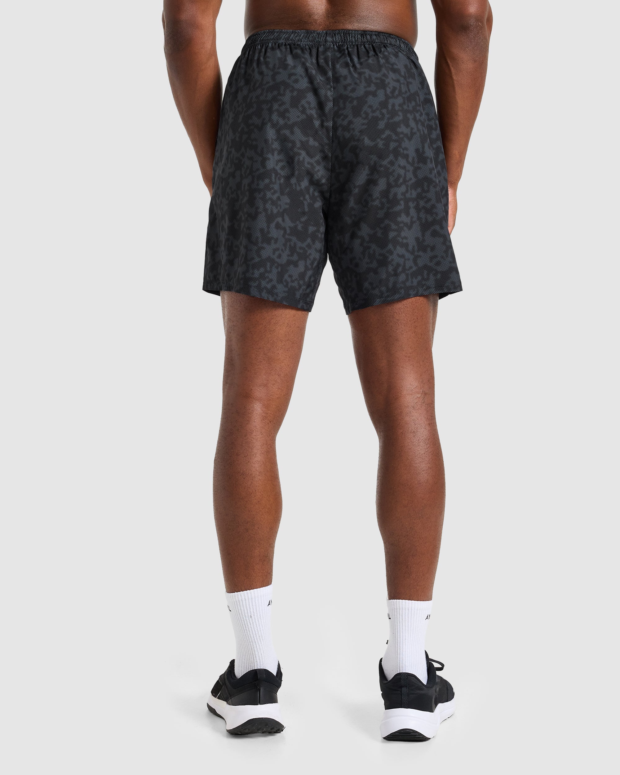 Core 7" Shorts - Zwart Camo