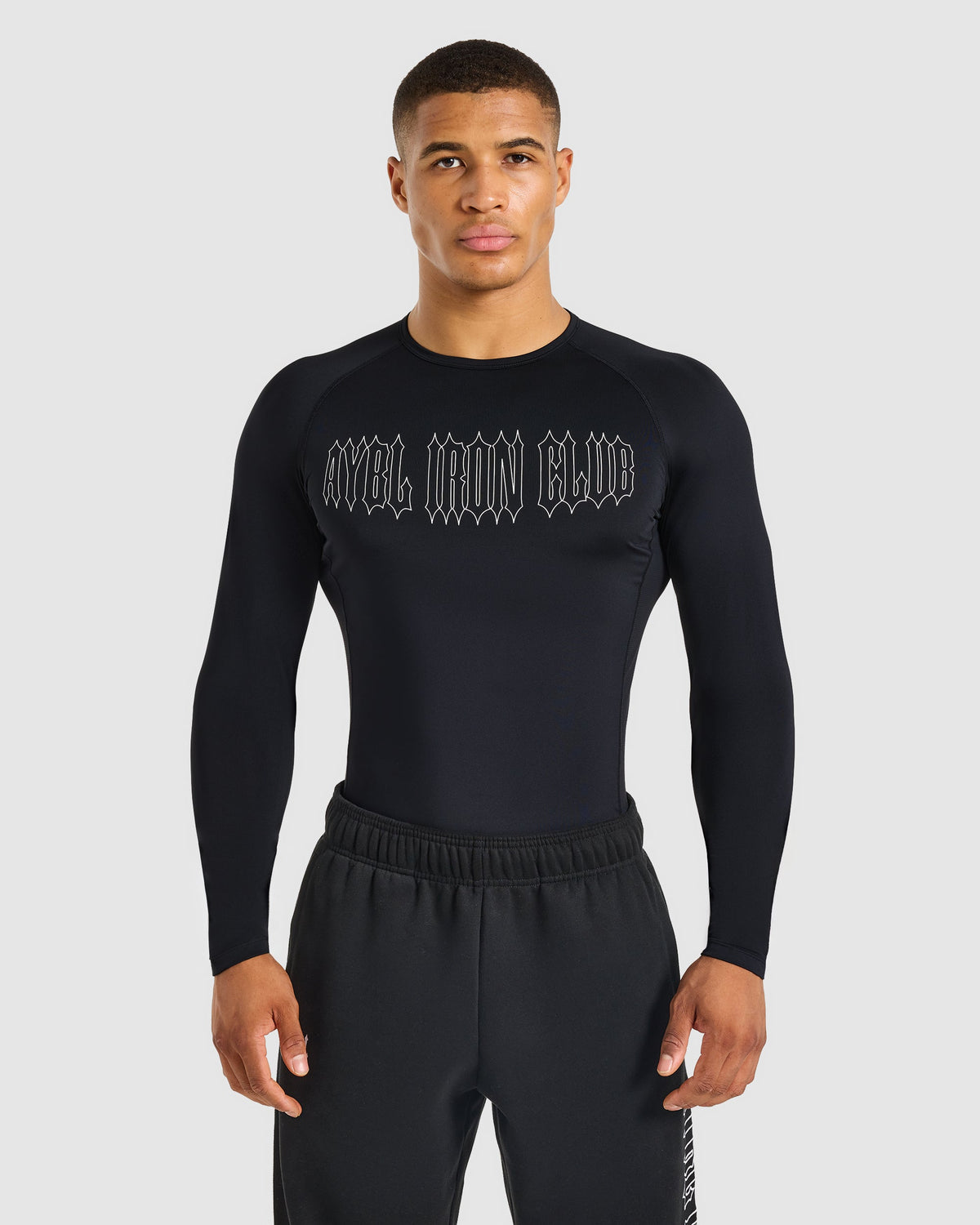 AYBL Iron Club Compression Long Sleeve - Zwart