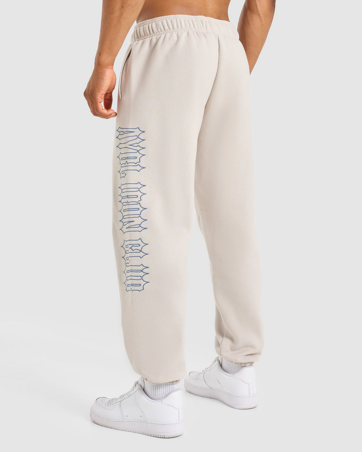 AYBL Iron Club Oversized Joggers - Cloud Grijs