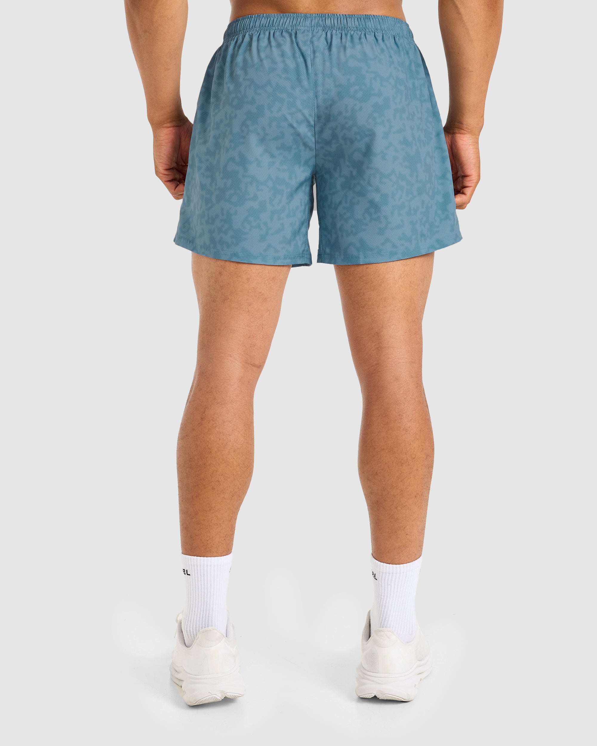 Core 5" Shorts - Blauw Camo