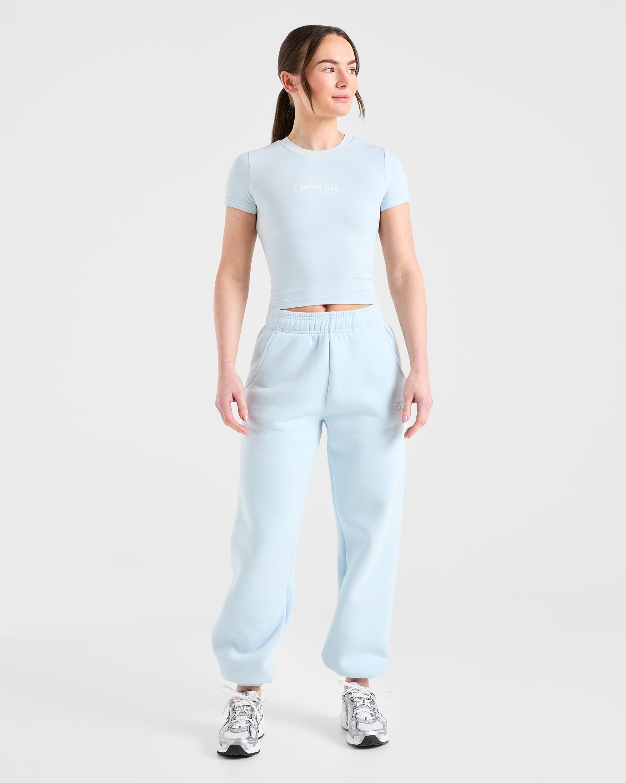 Image 3 from Sports Club Baby Tee - Baby Blue