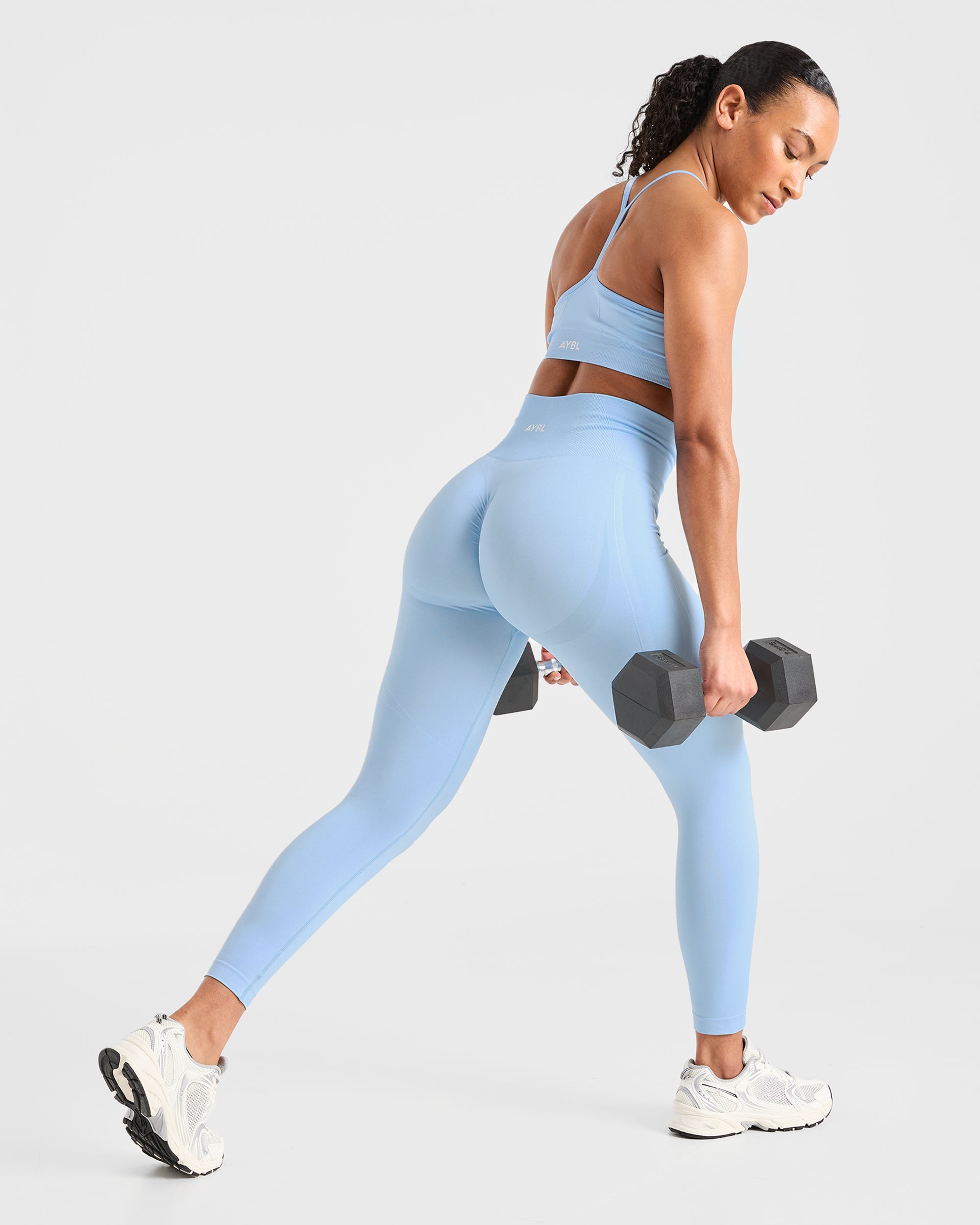 Empower Seamless Leggings - Sky Blauw