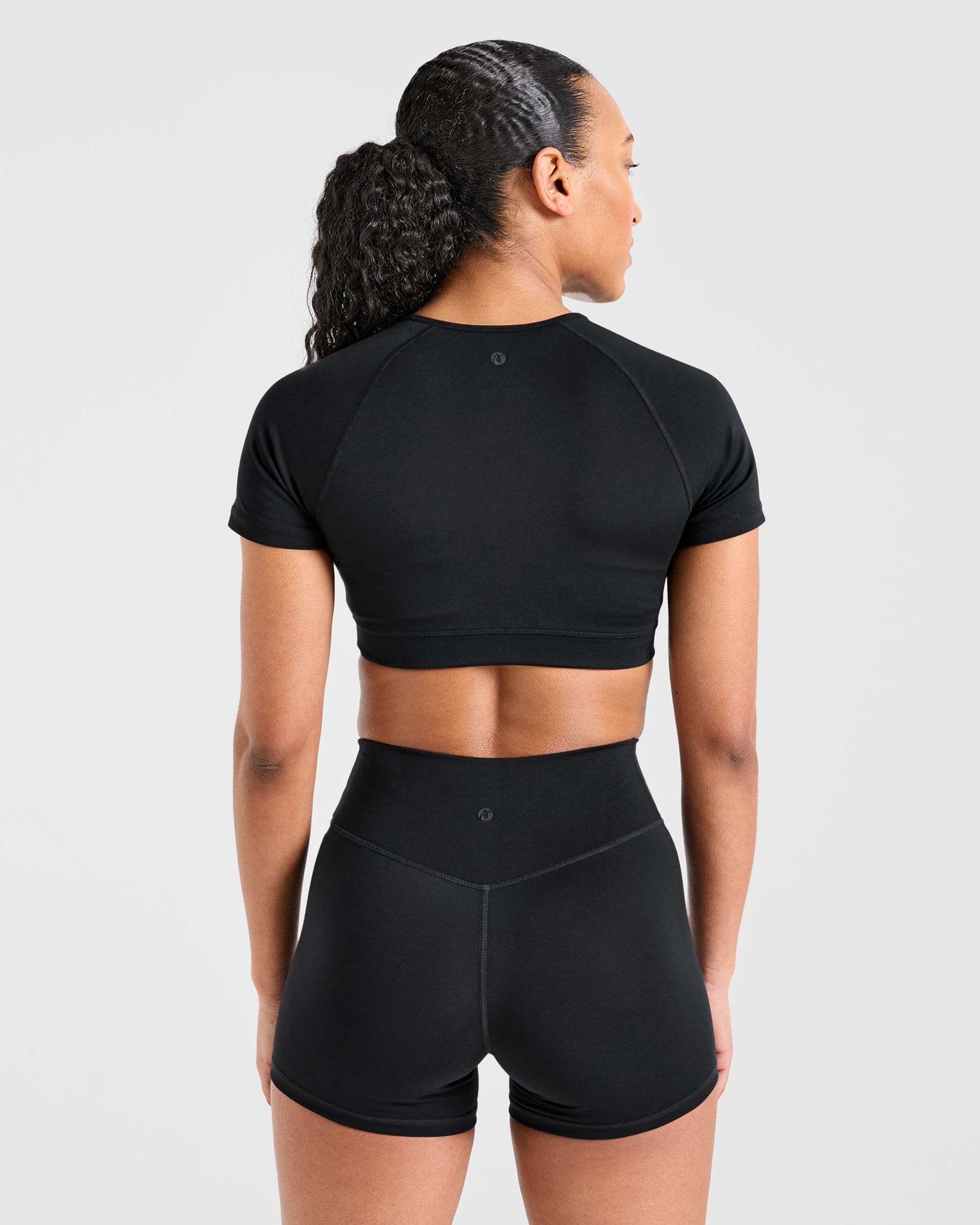 Staple Crop Top - Zwart