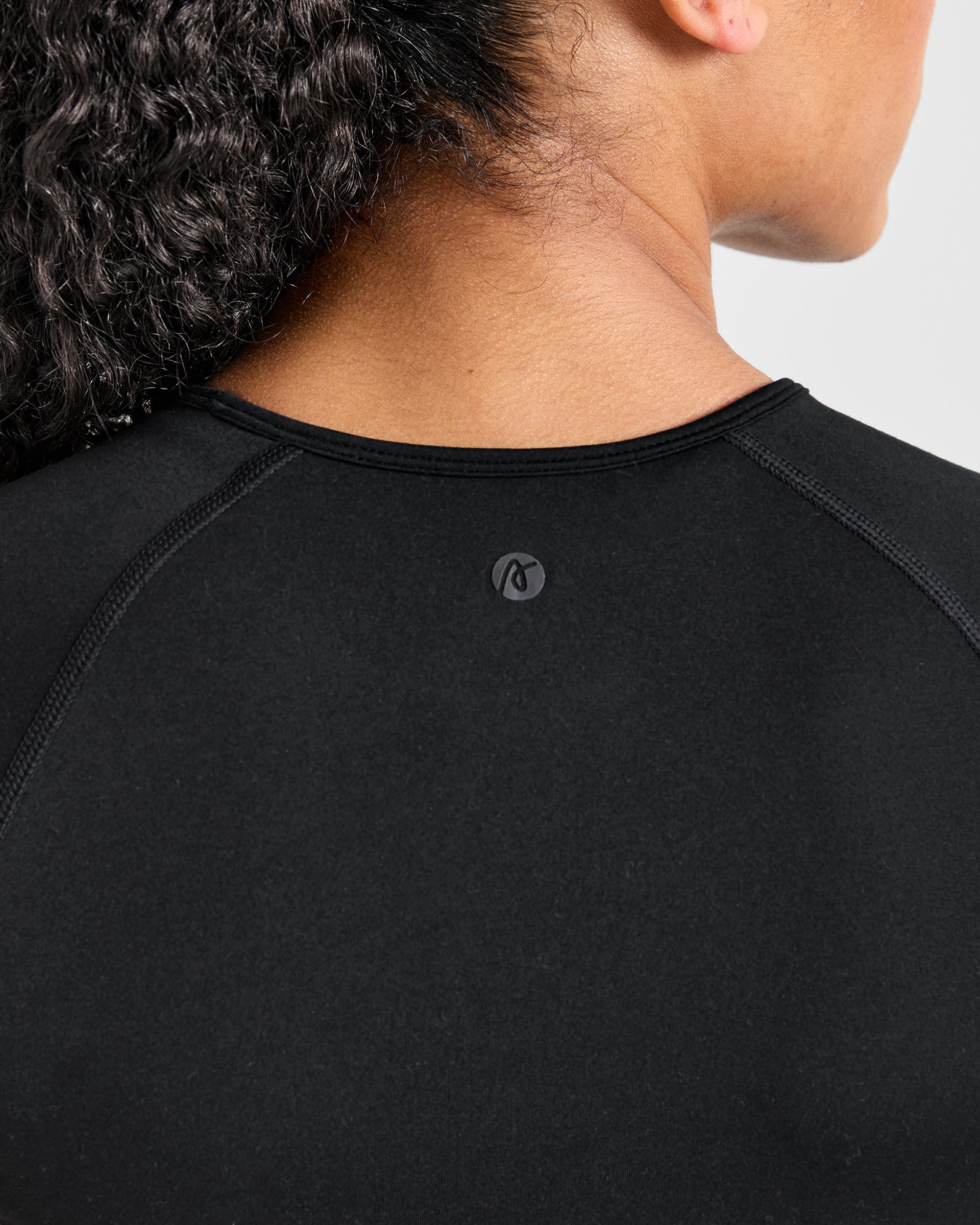 Staple Crop Top - Zwart