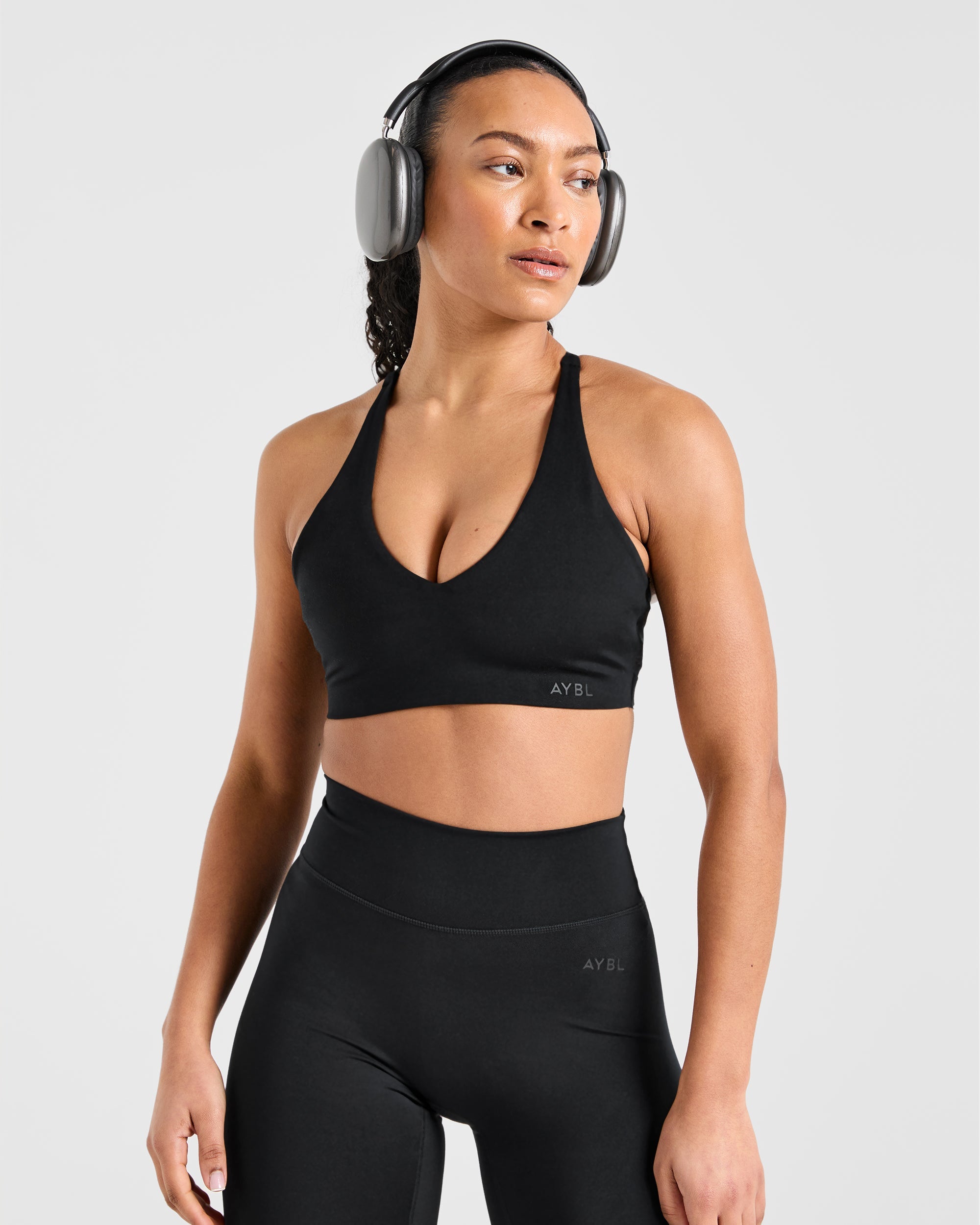 Staple Sports Bra - Zwart
