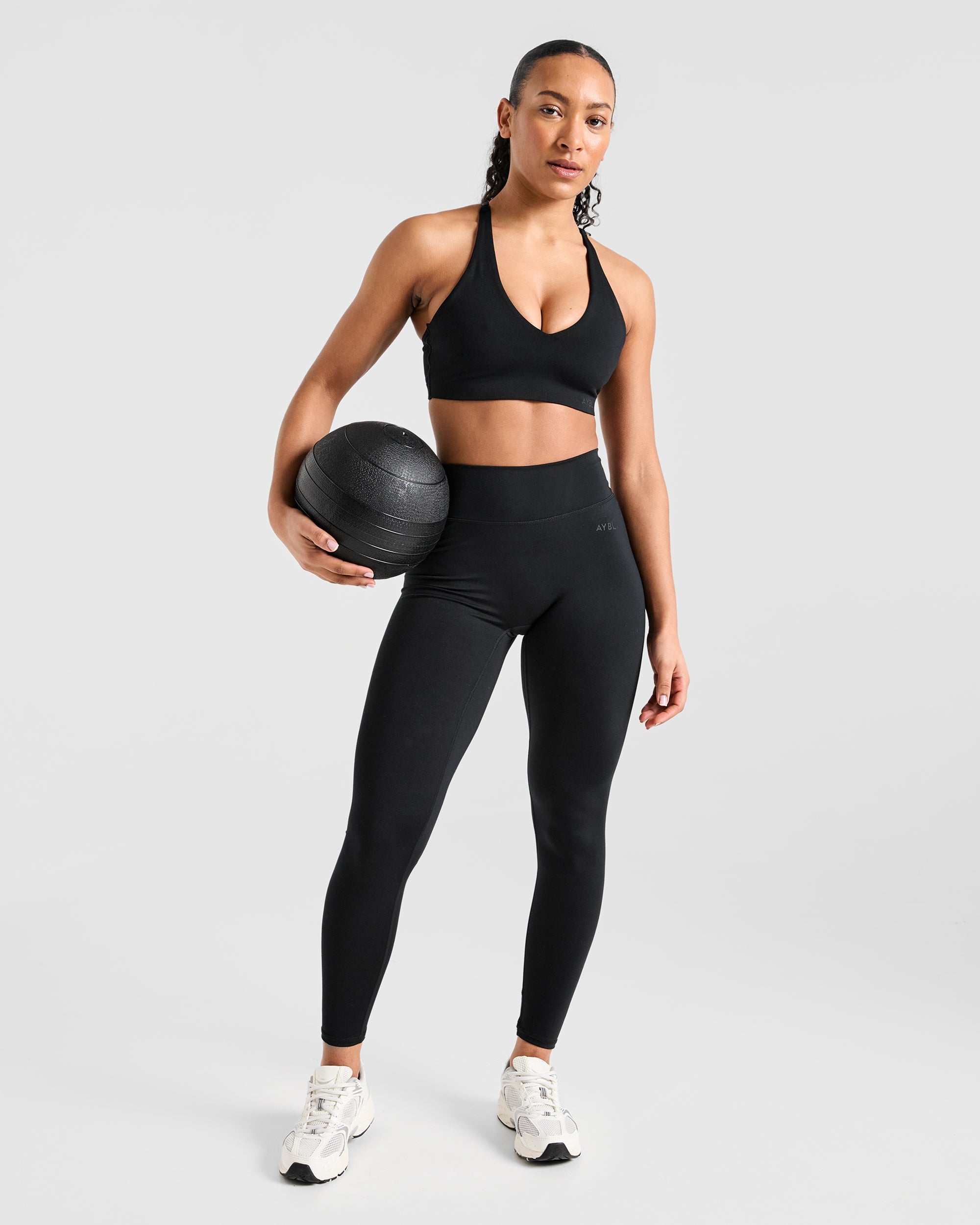 Staple Sports Bra - Zwart