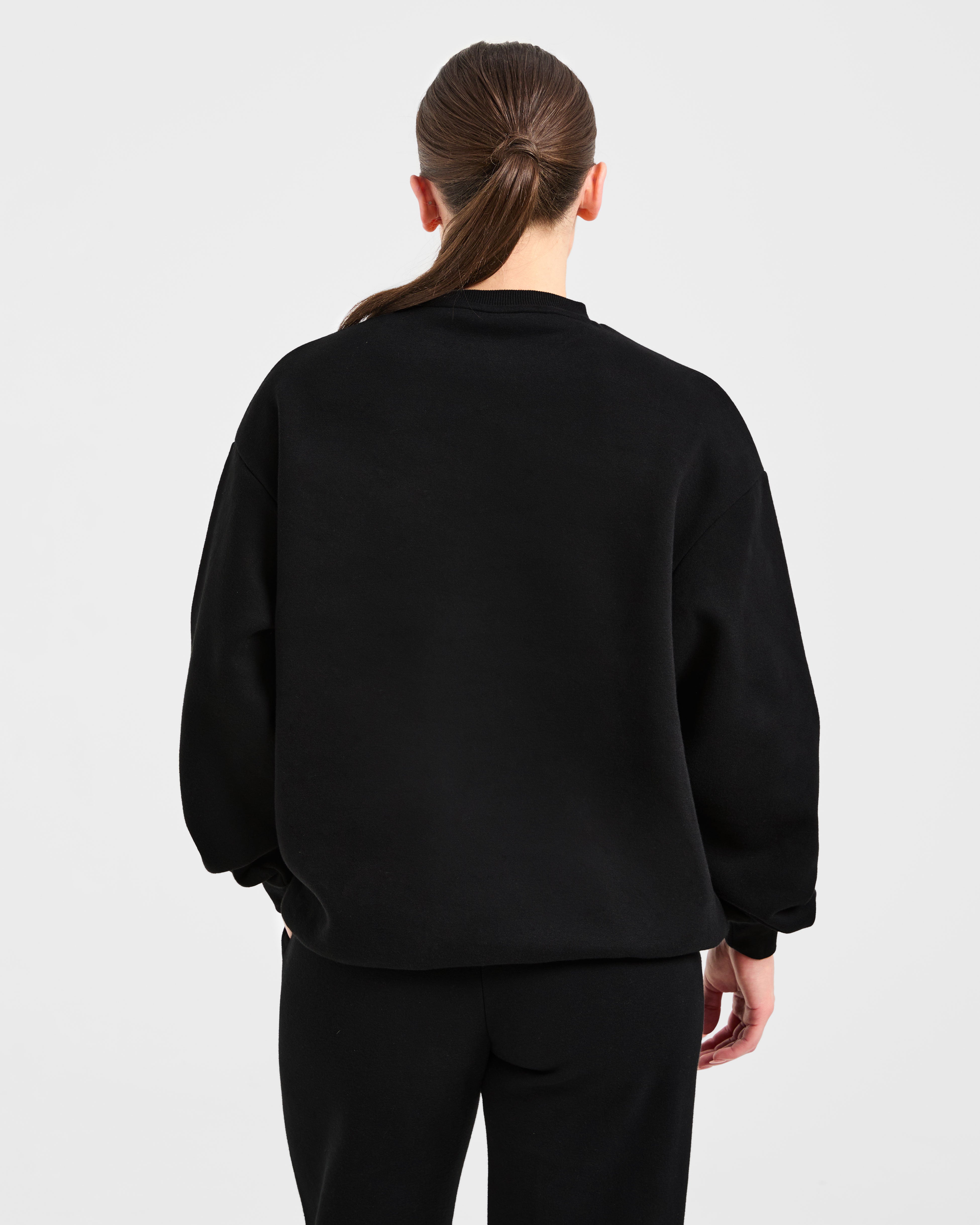 Varsity 2.0 Oversized Sweatshirt - Zwart
