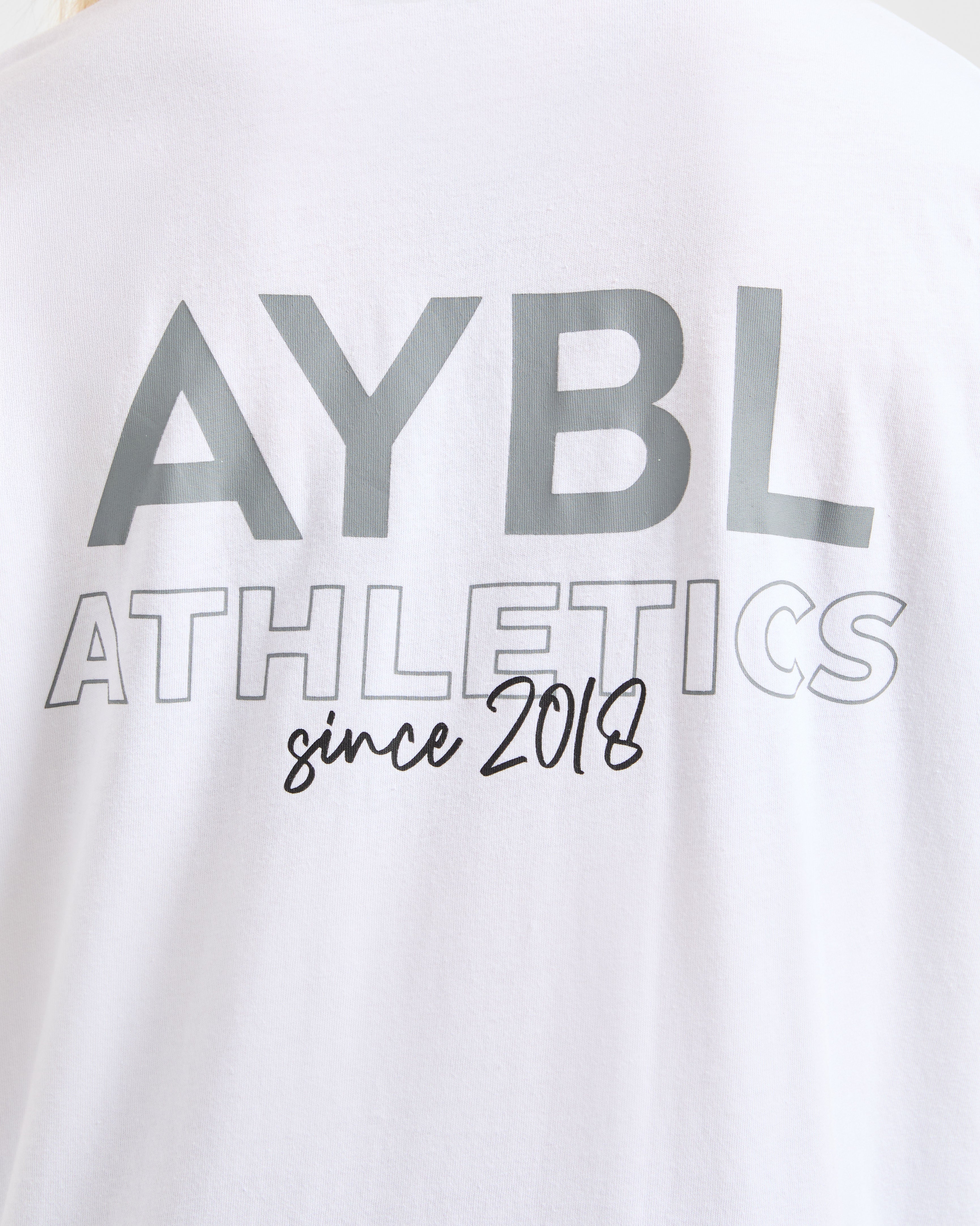 AYBL Athletics Oversized T Shirt - Wit