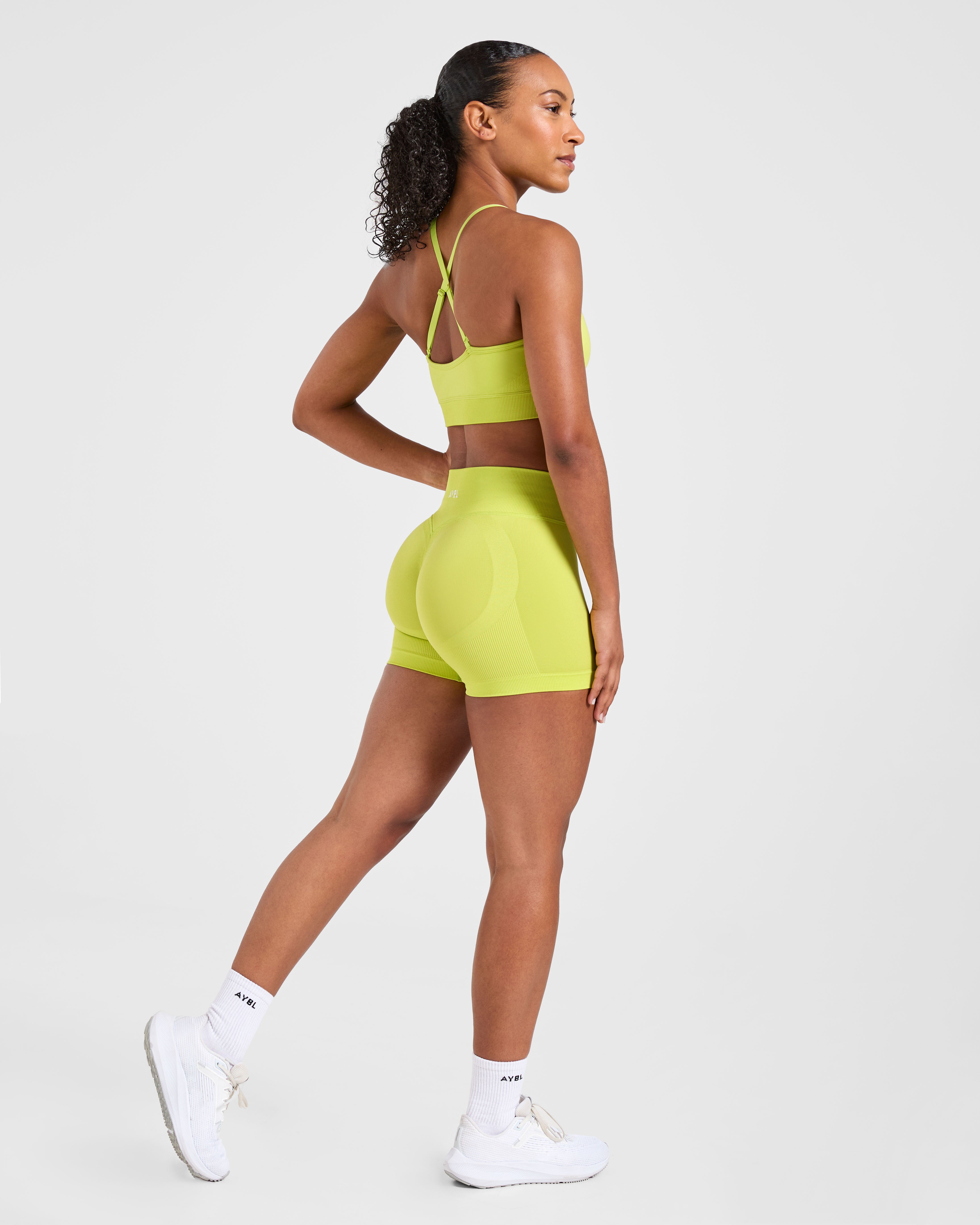 Adapt Seamless Shorts - Lime Groen