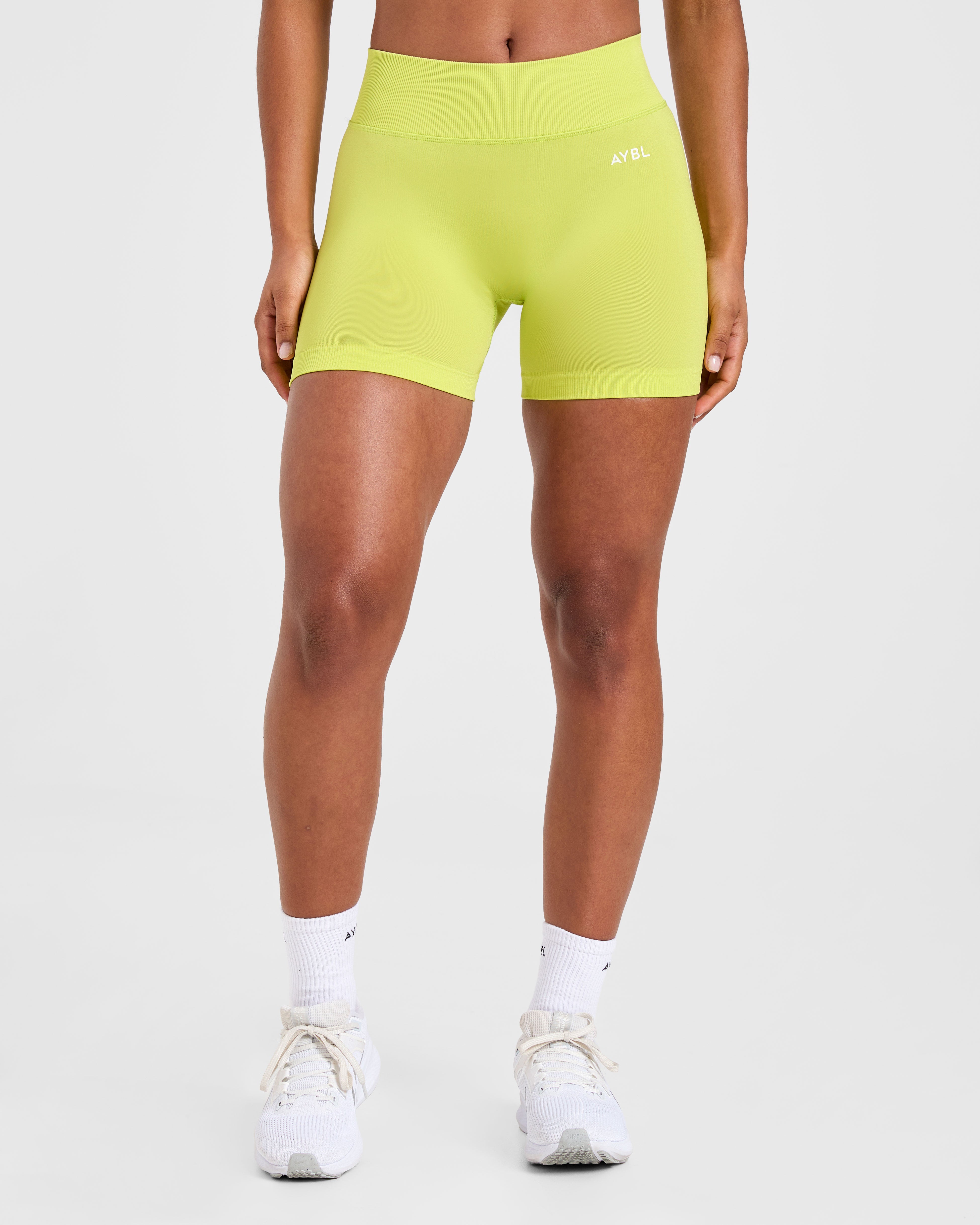 Adapt Seamless Shorts - Lime Groen