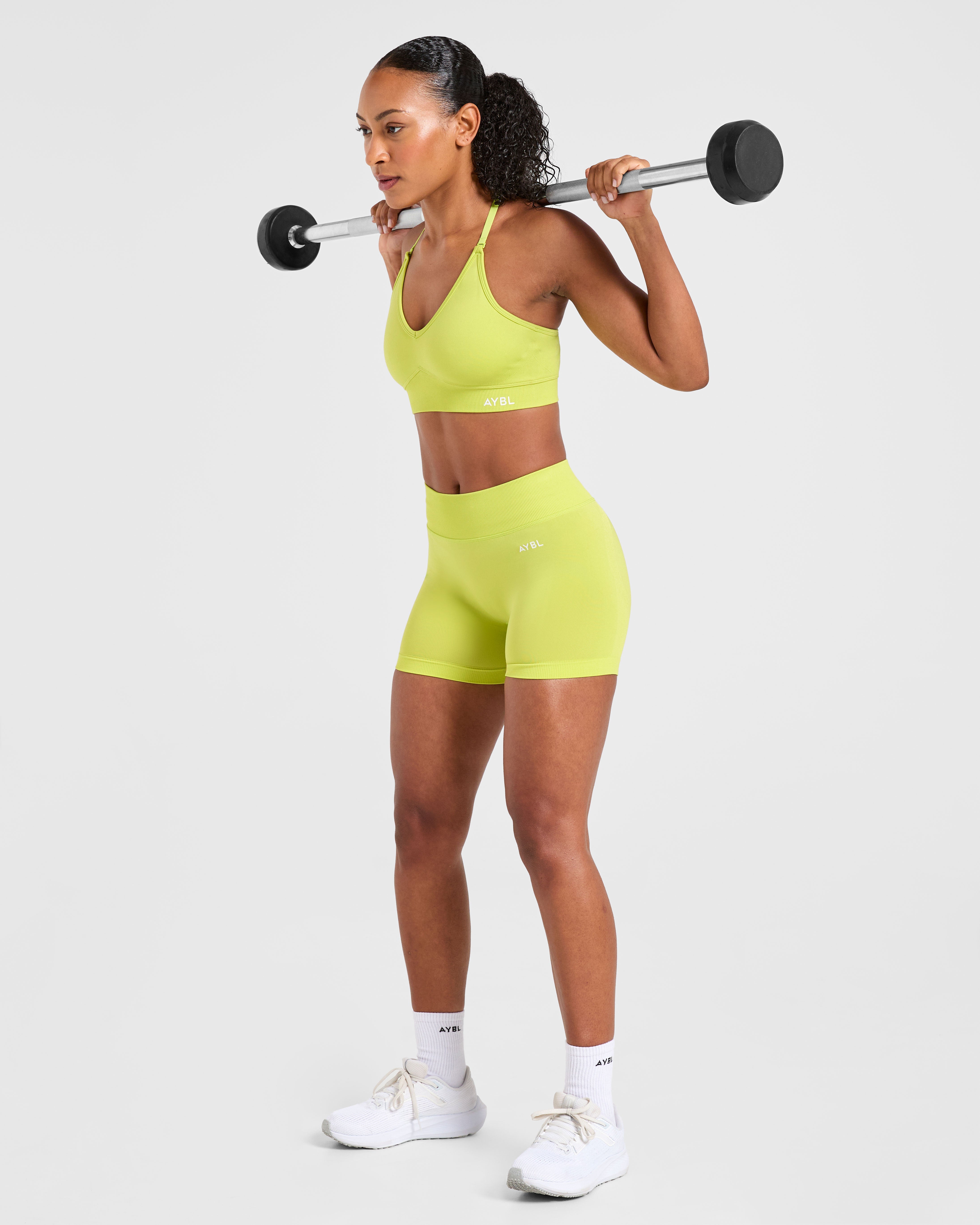 Adapt Seamless Shorts - Lime Groen