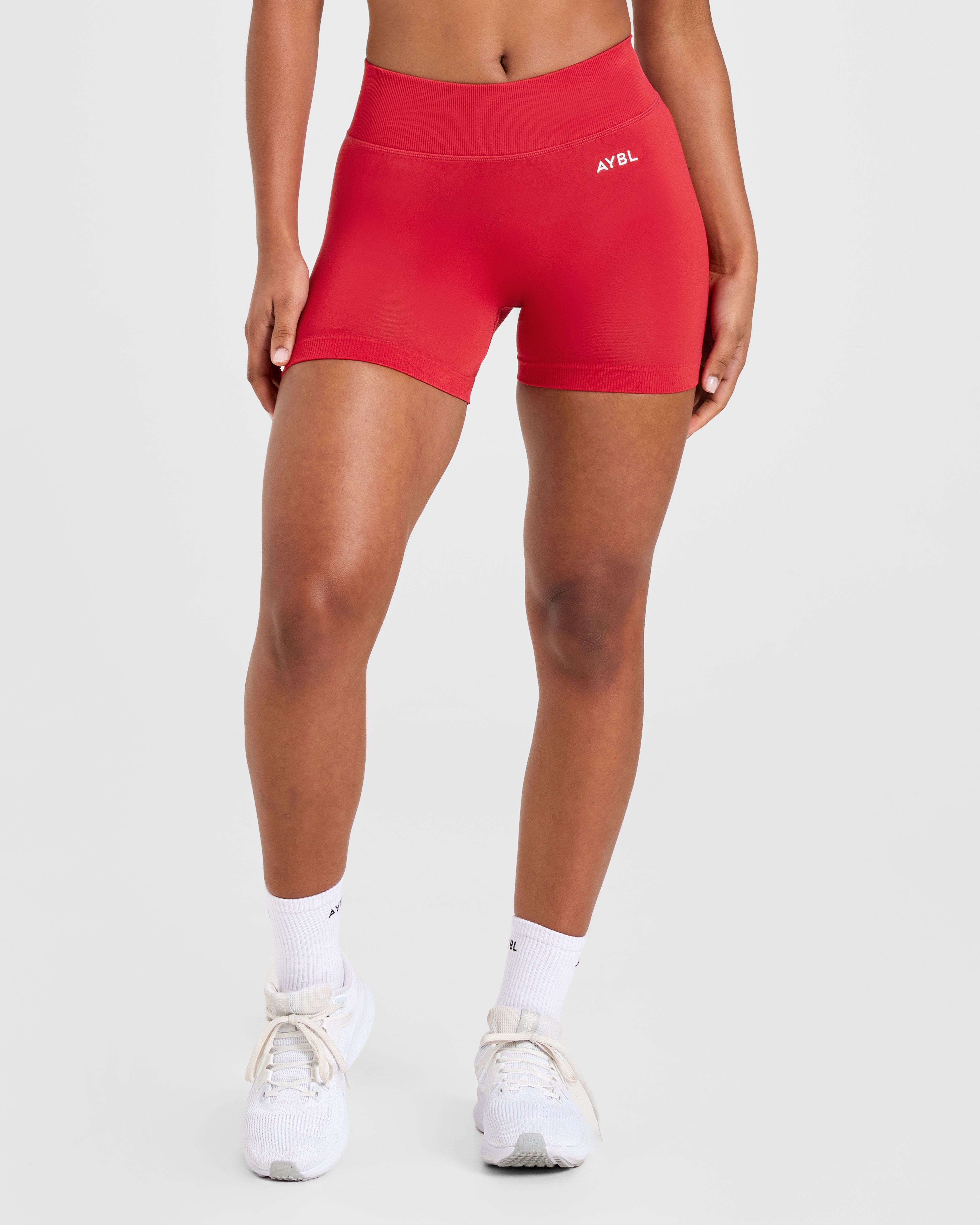 Adapt Seamless Shorts - Salsa Rood