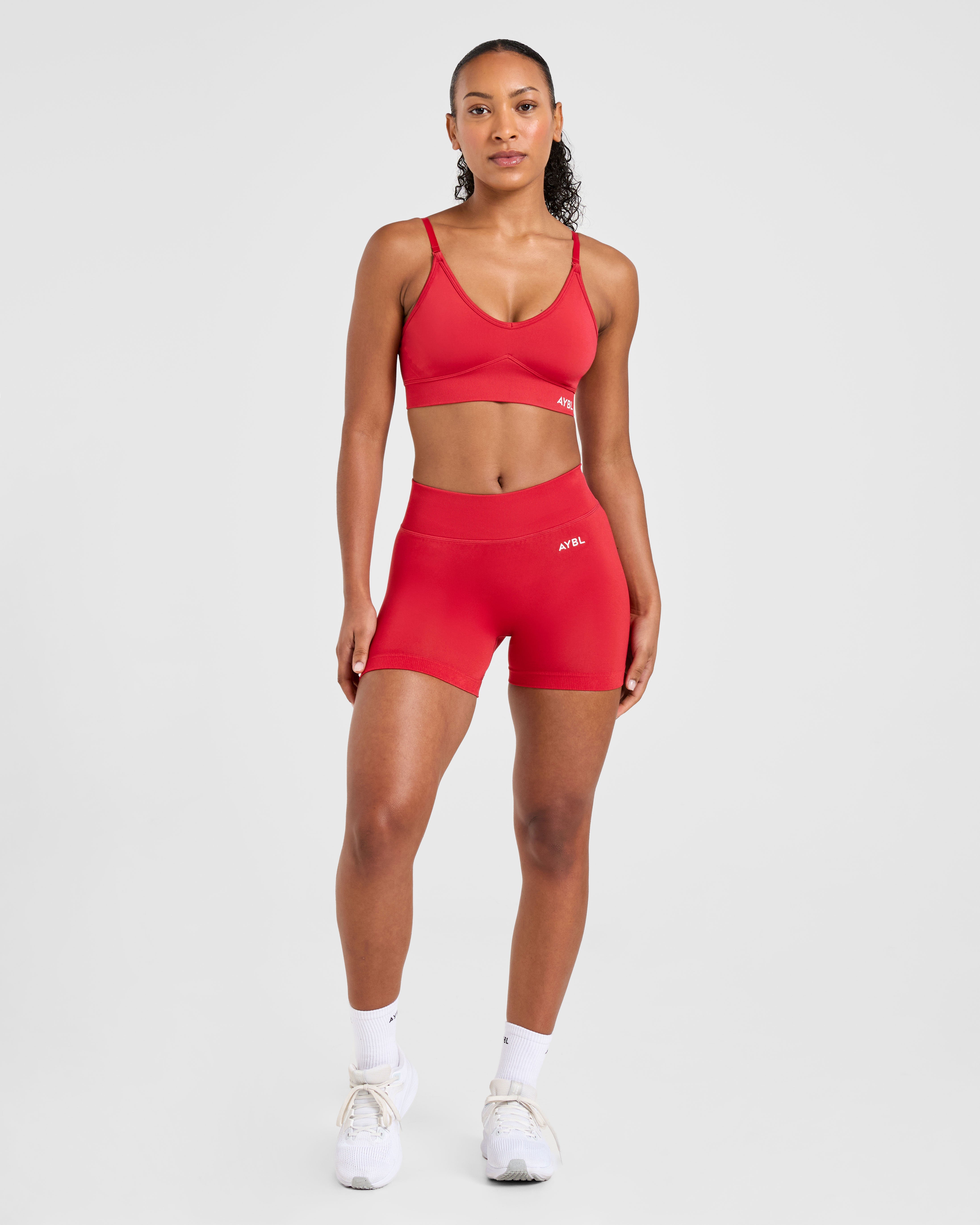 Adapt Seamless Shorts - Salsa Rood