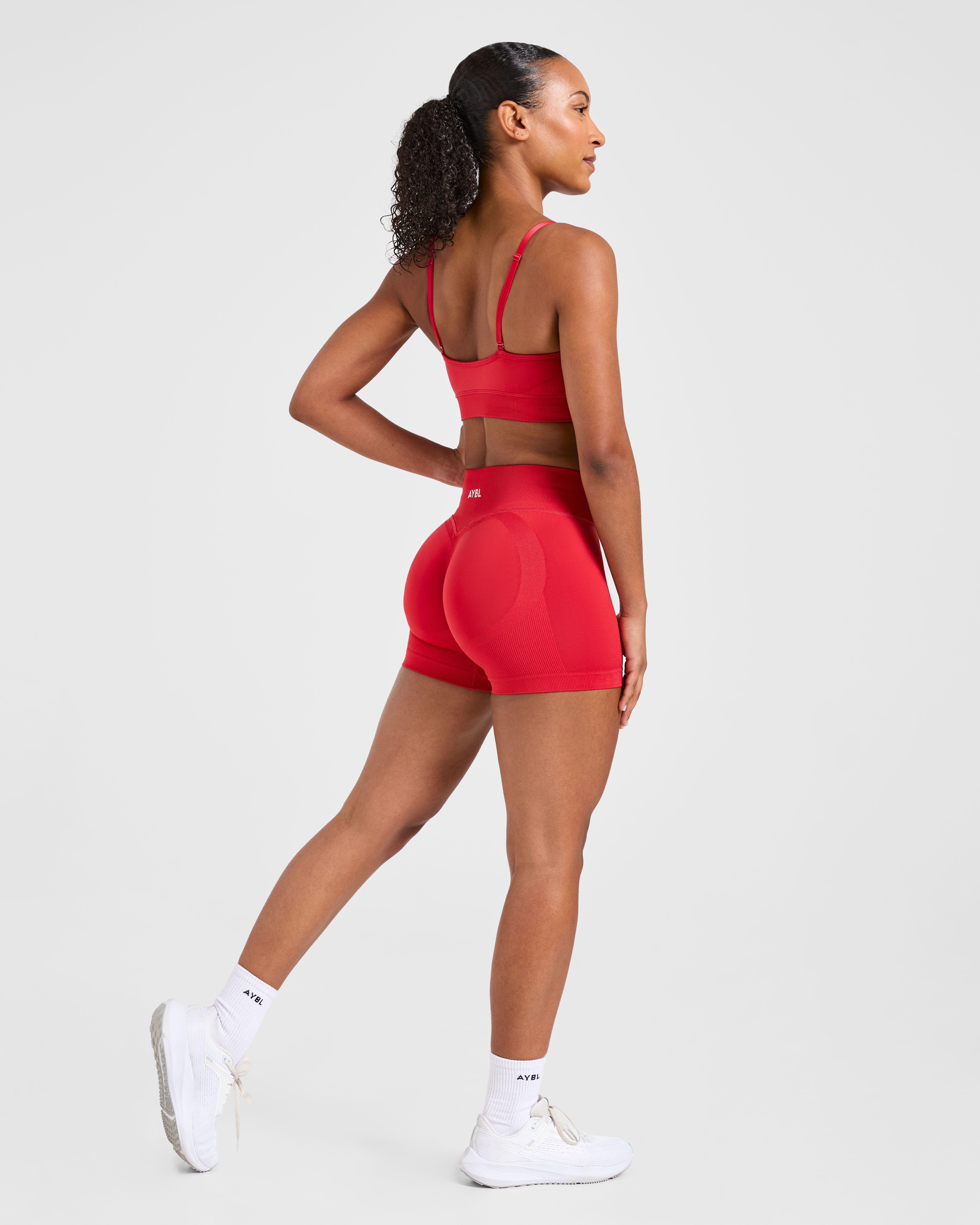 Adapt Seamless Shorts - Salsa Rood