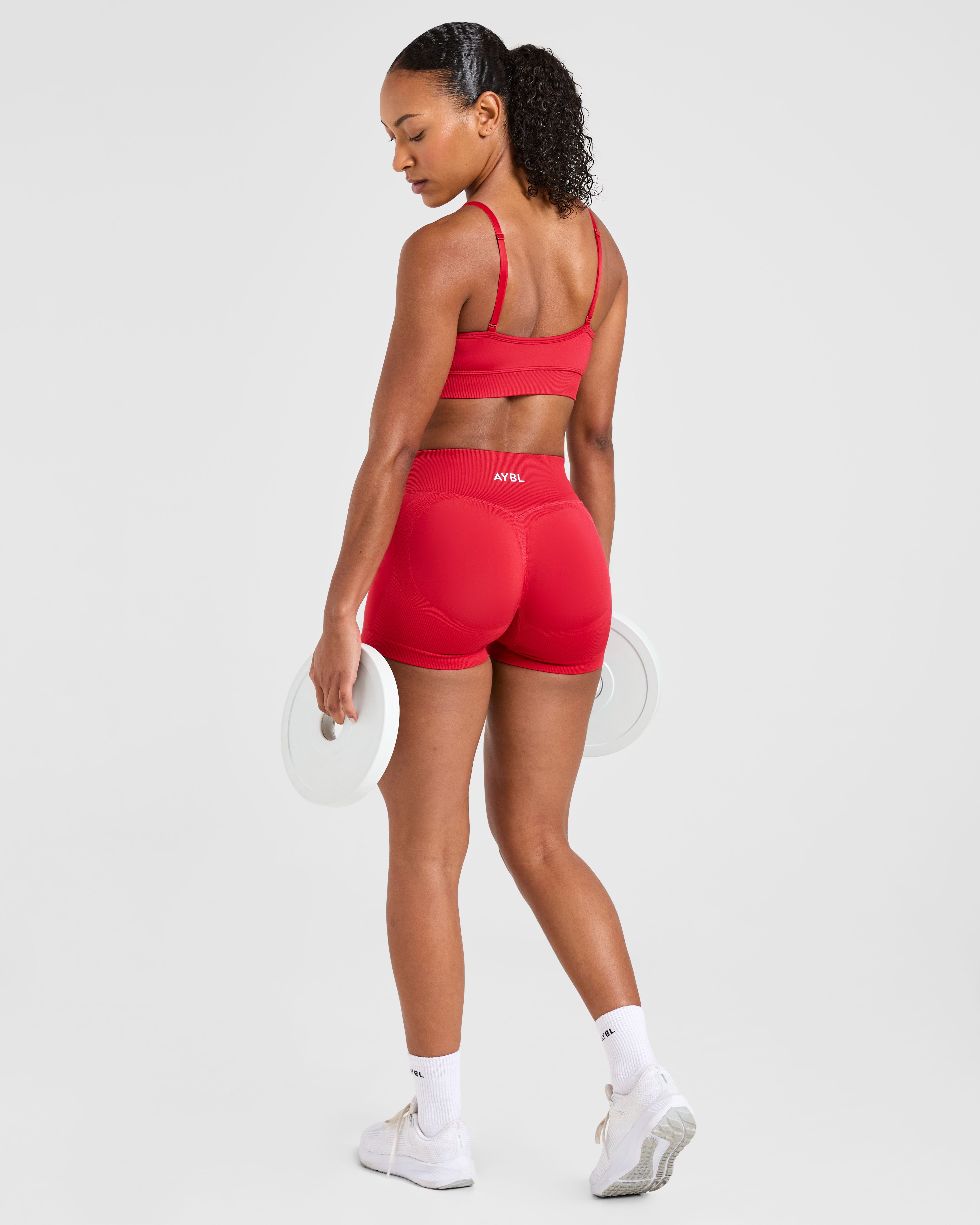 Adapt Seamless Shorts - Salsa Rood