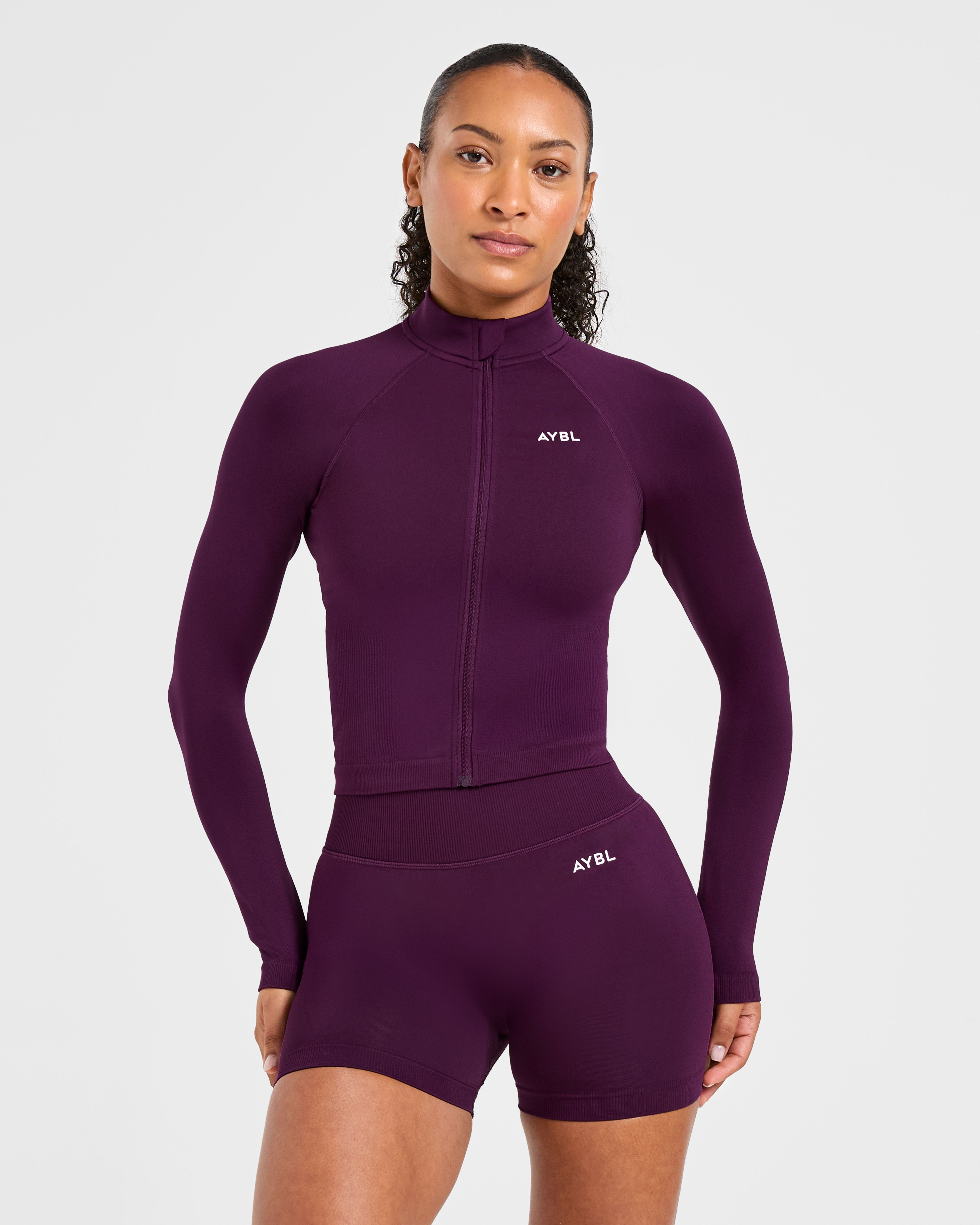 Adapt Seamless Jacket - Midnight Plum