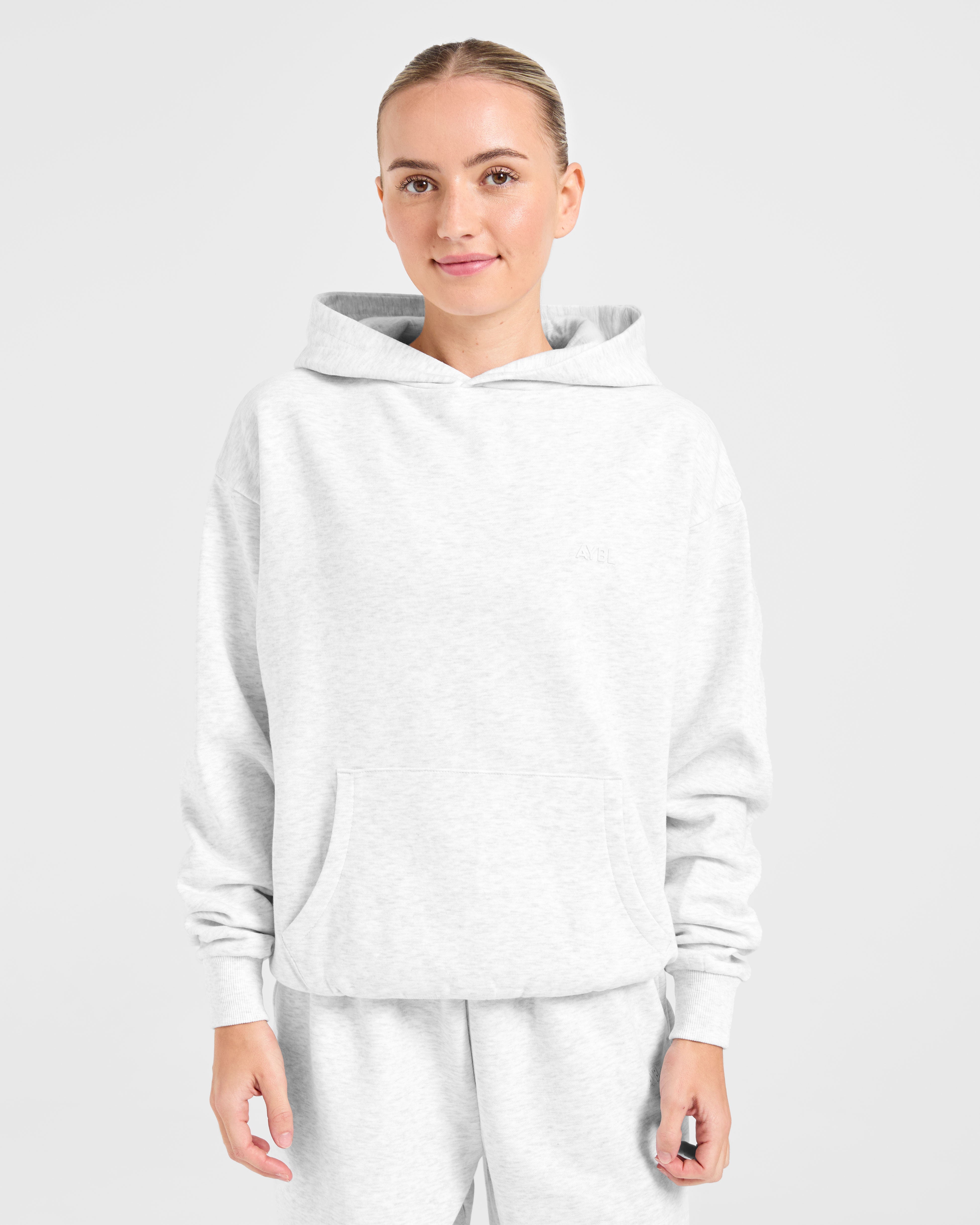 Lifestyle Oversized Hoodie - Heather Grijs