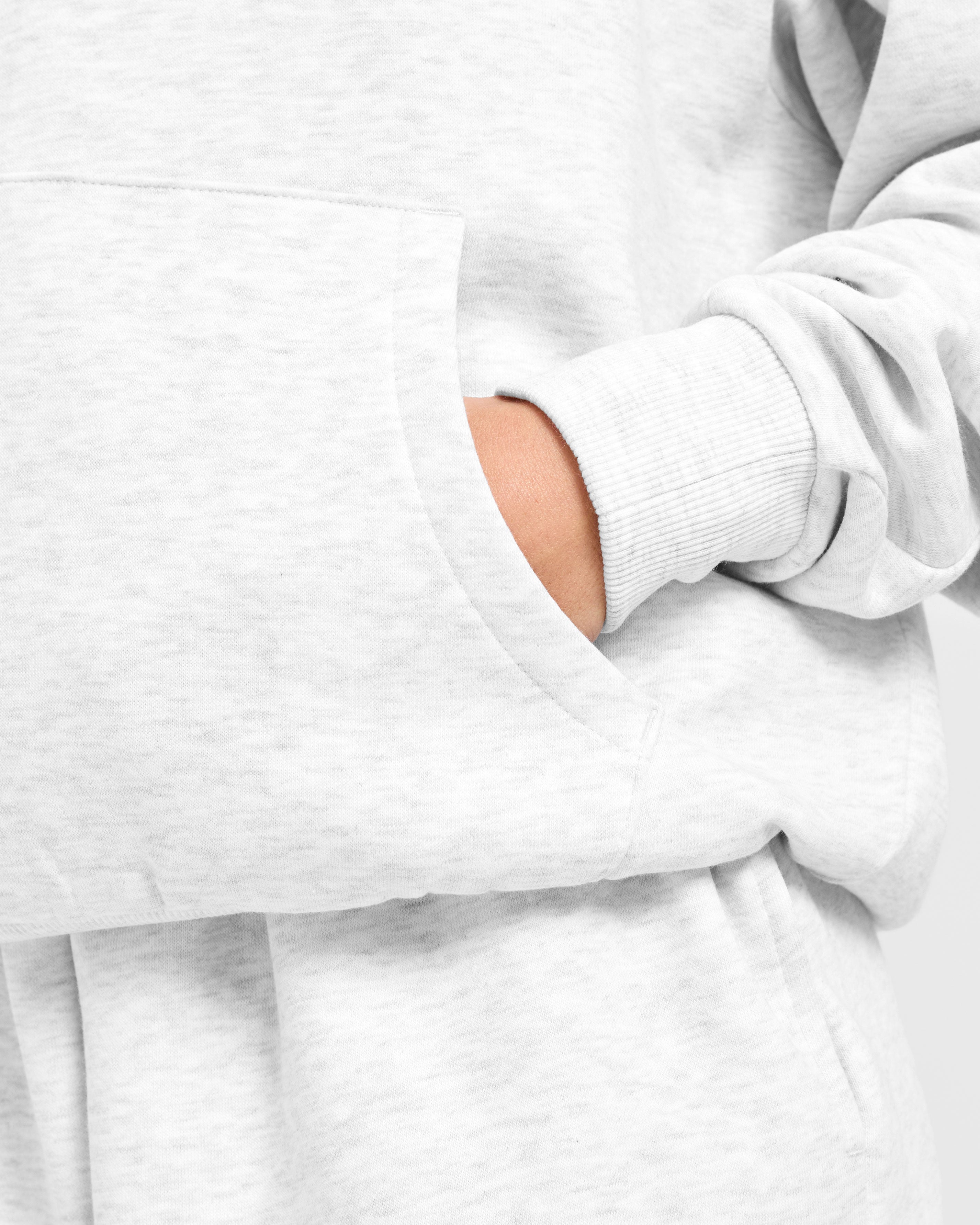 Lifestyle Oversized Hoodie - Heather Grijs
