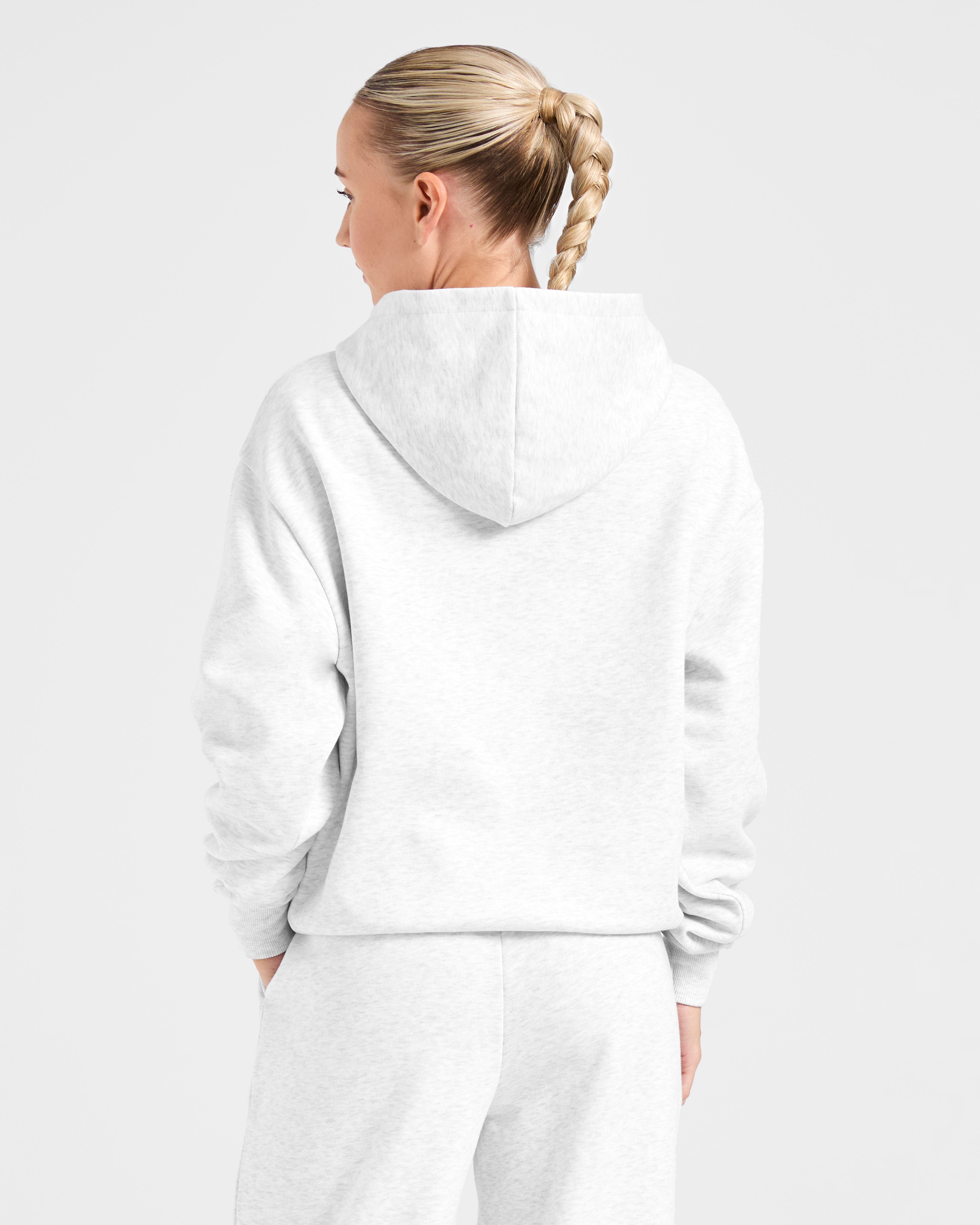 Lifestyle Oversized Hoodie - Heather Grijs