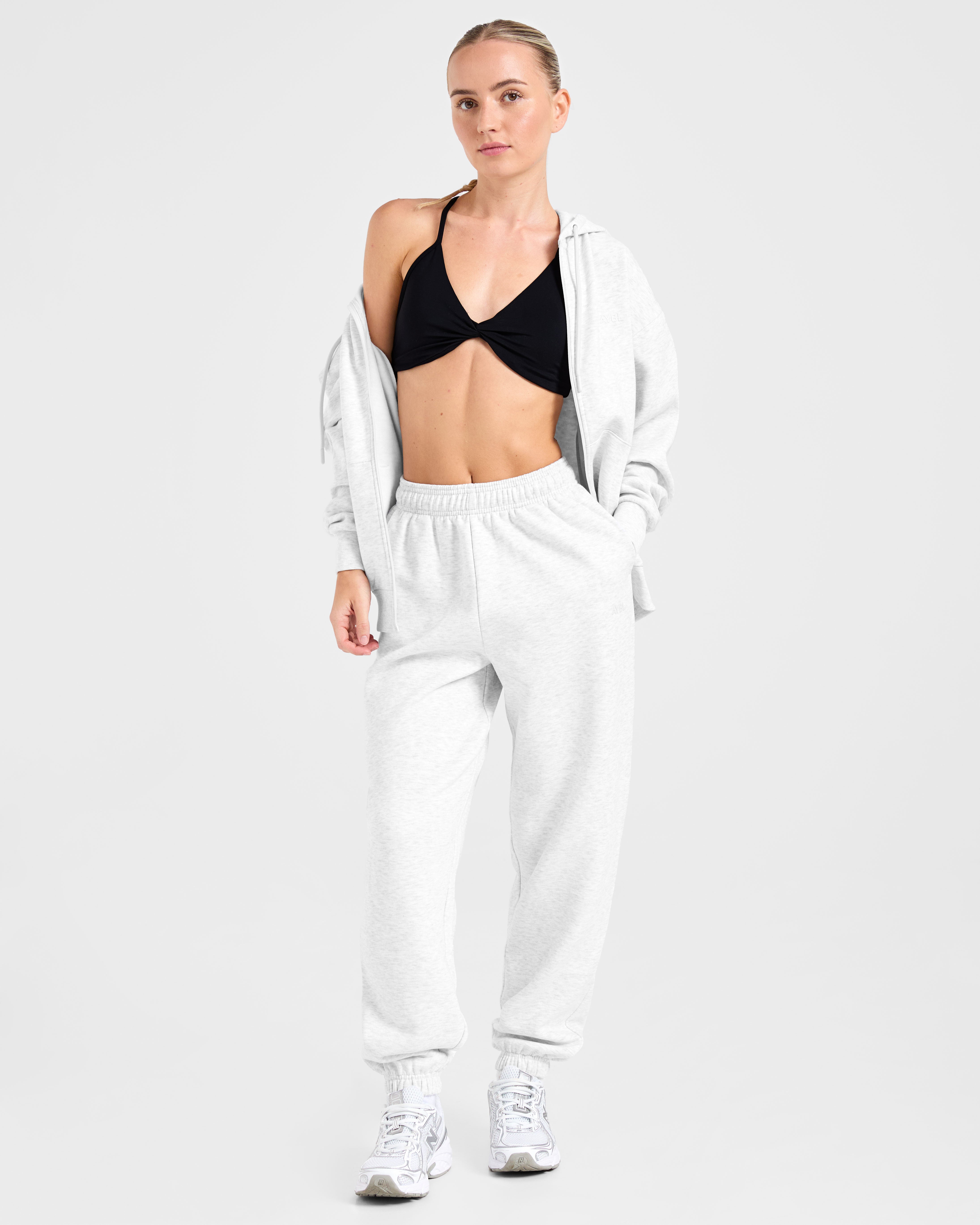 Lifestyle Oversized Joggers - Heather Grijs