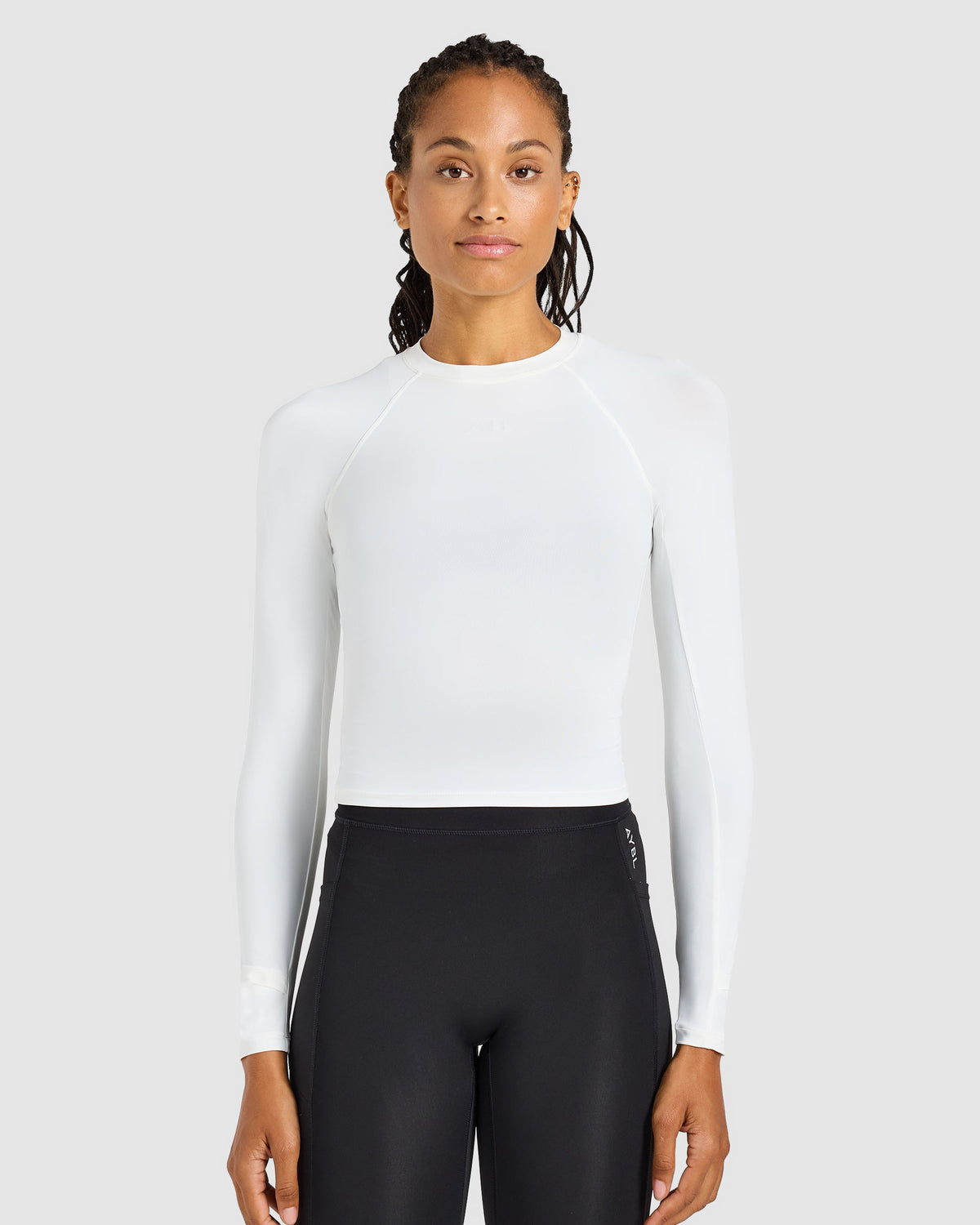 Run Long Sleeve Base Layer - Wit