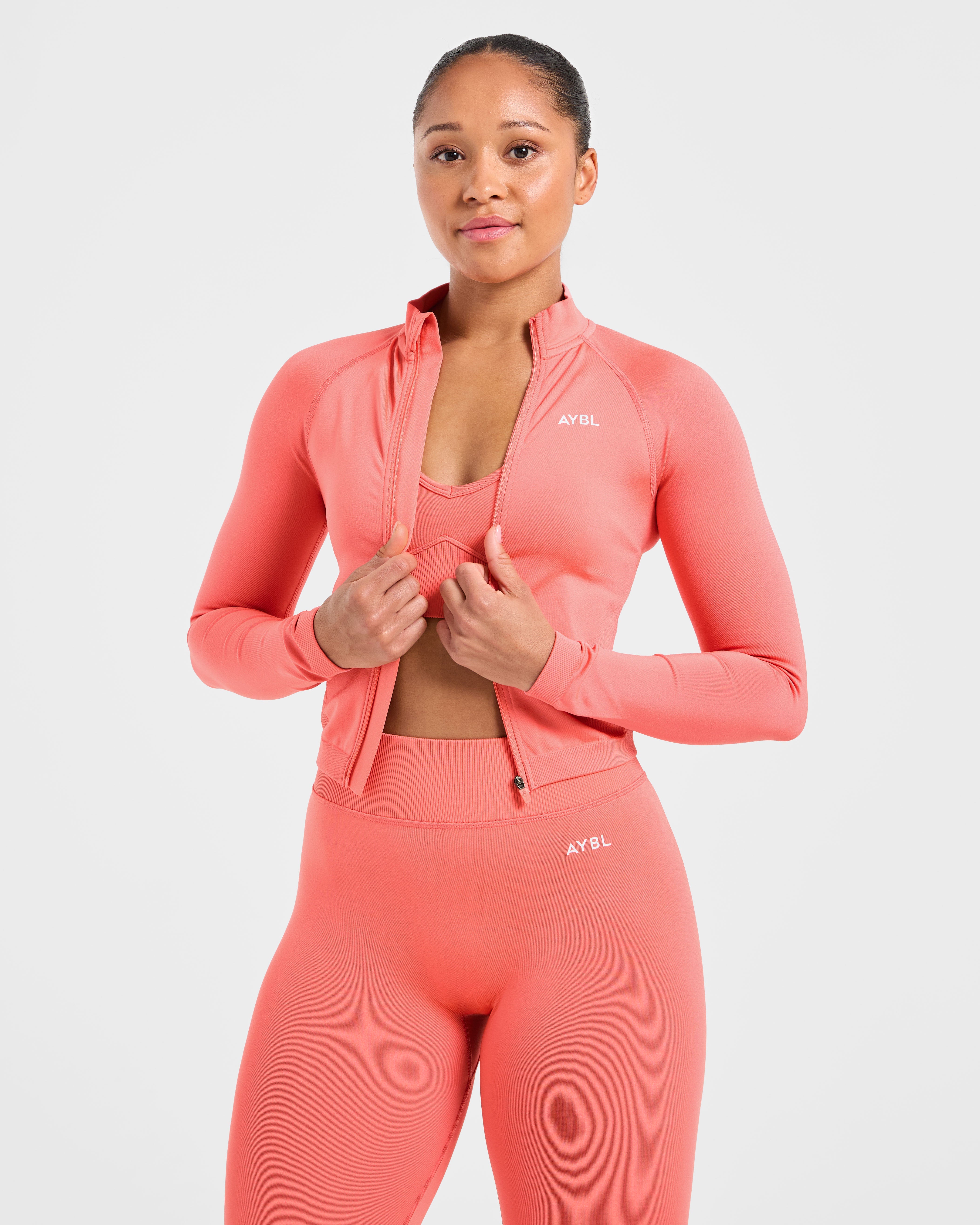 Adapt Seamless Jacket - Summer Perzik