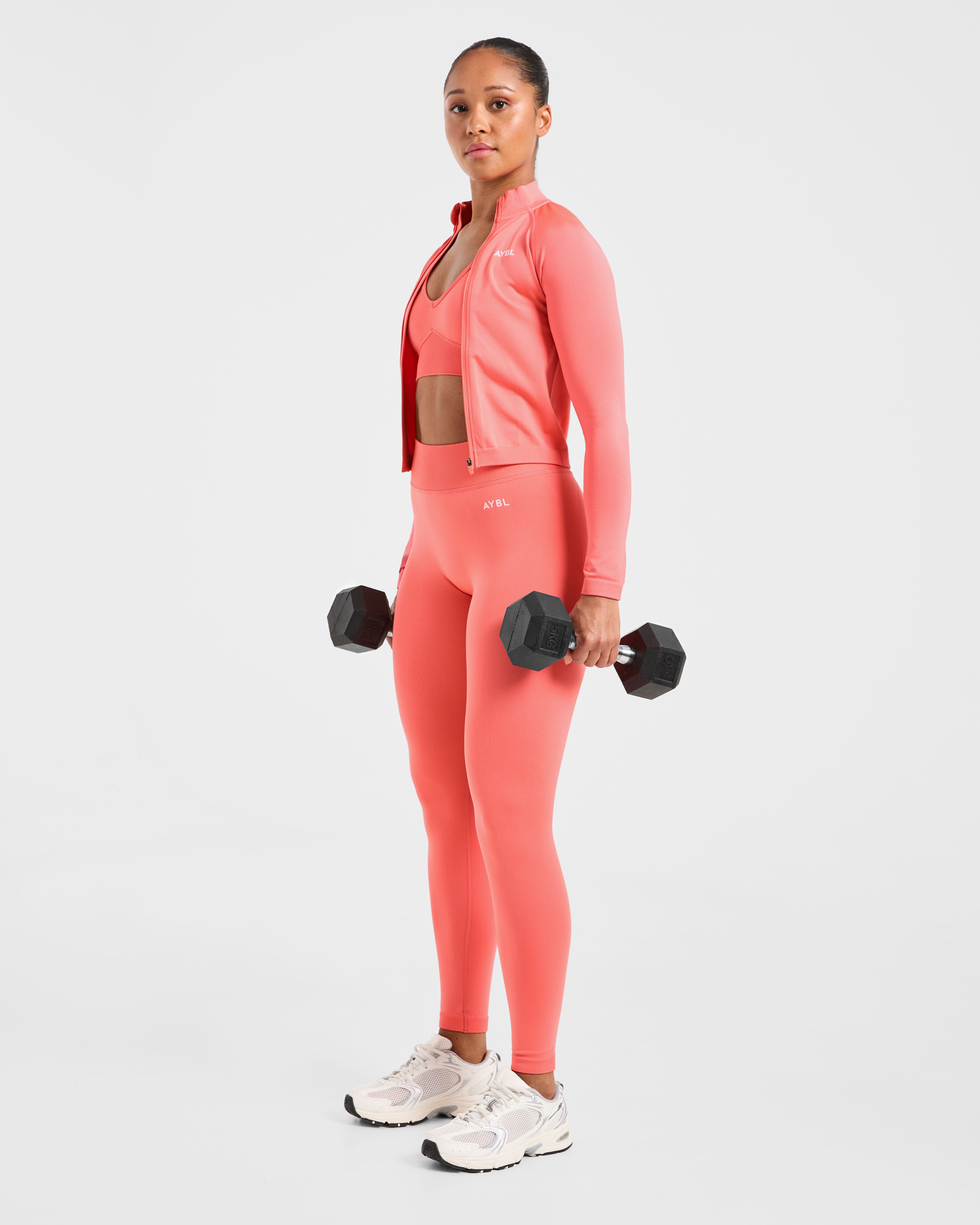 Adapt Seamless Jacket - Summer Perzik