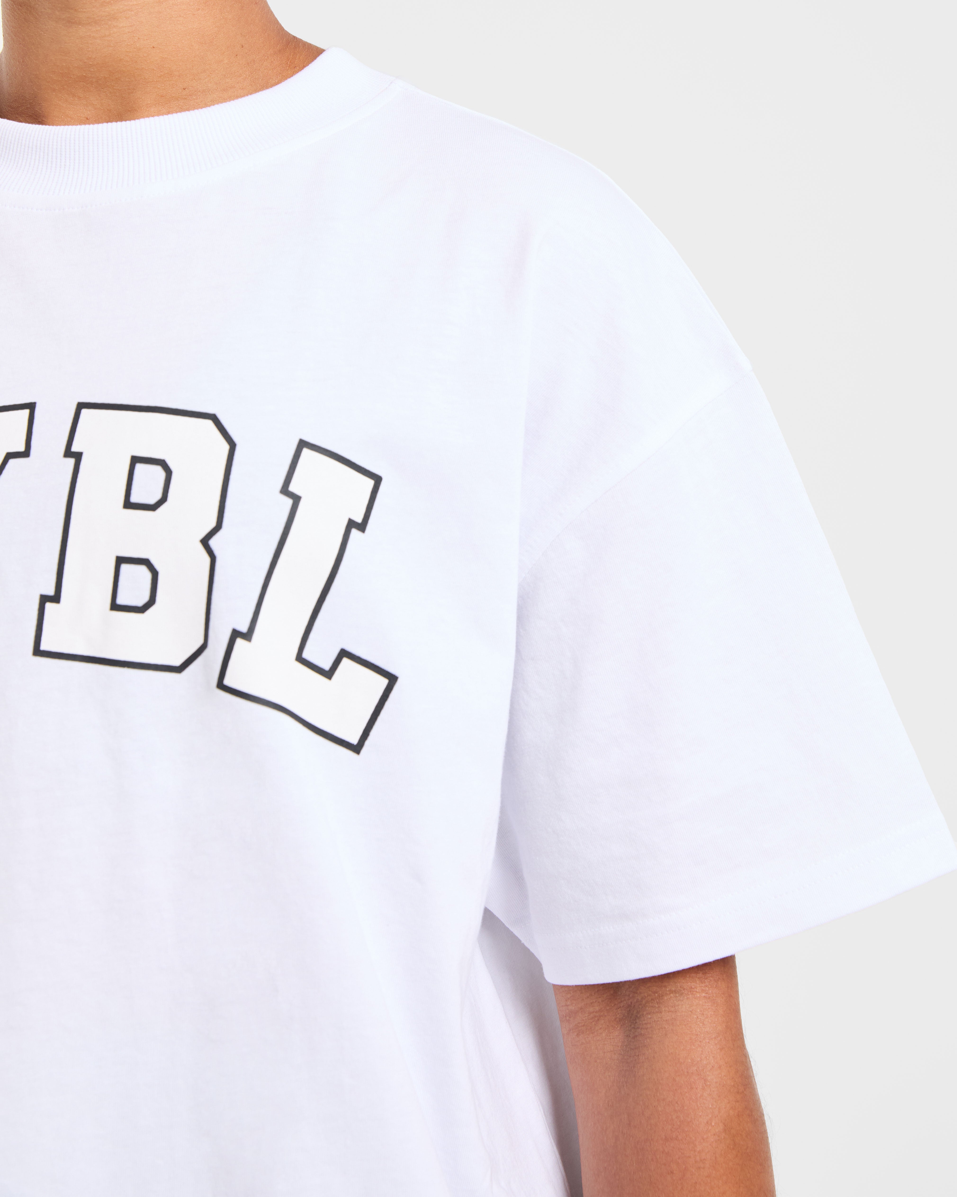 Varsity 2.0 Oversized T Shirt - Wit