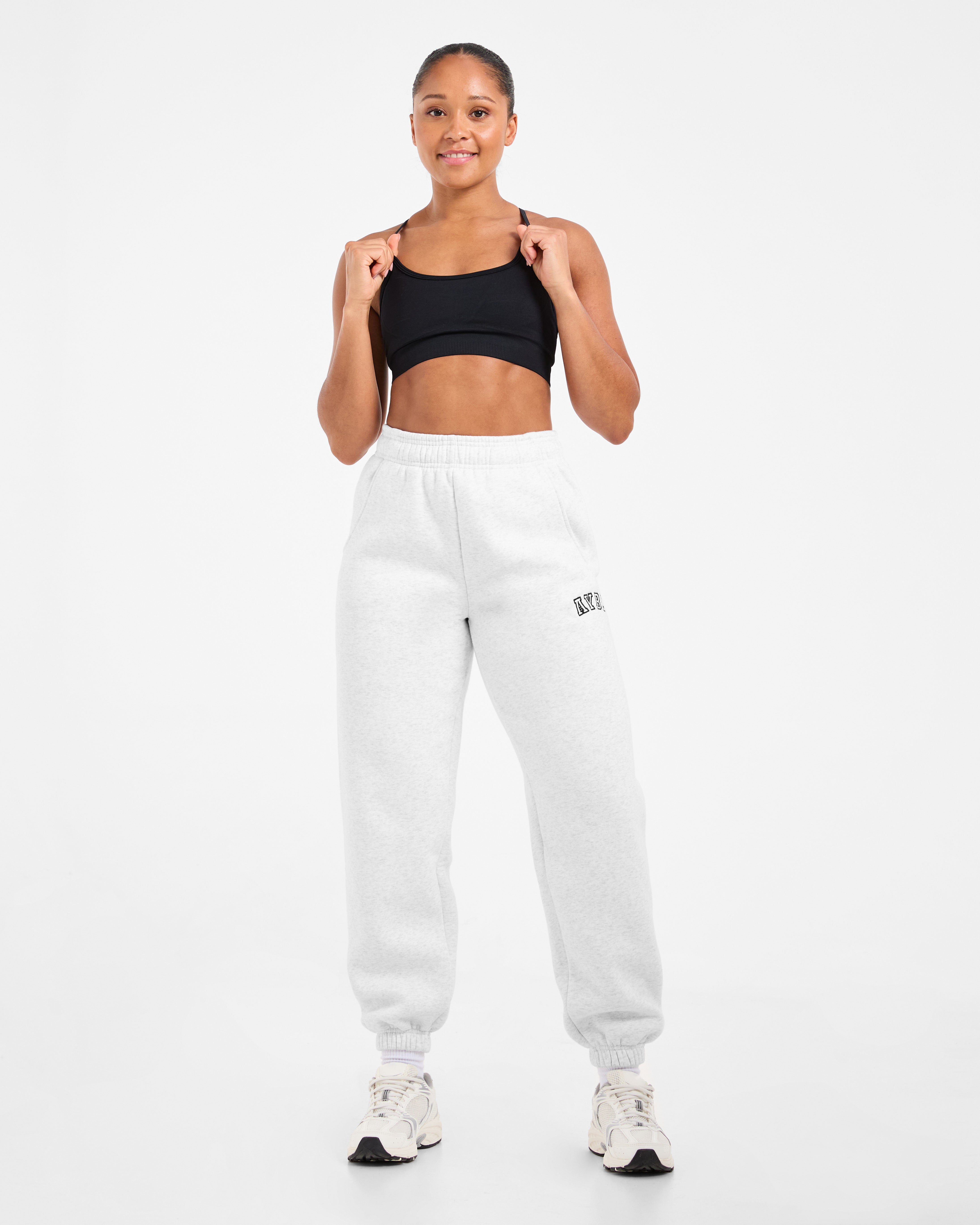 Varsity 2.0 Oversized Joggers - Heather Grijs