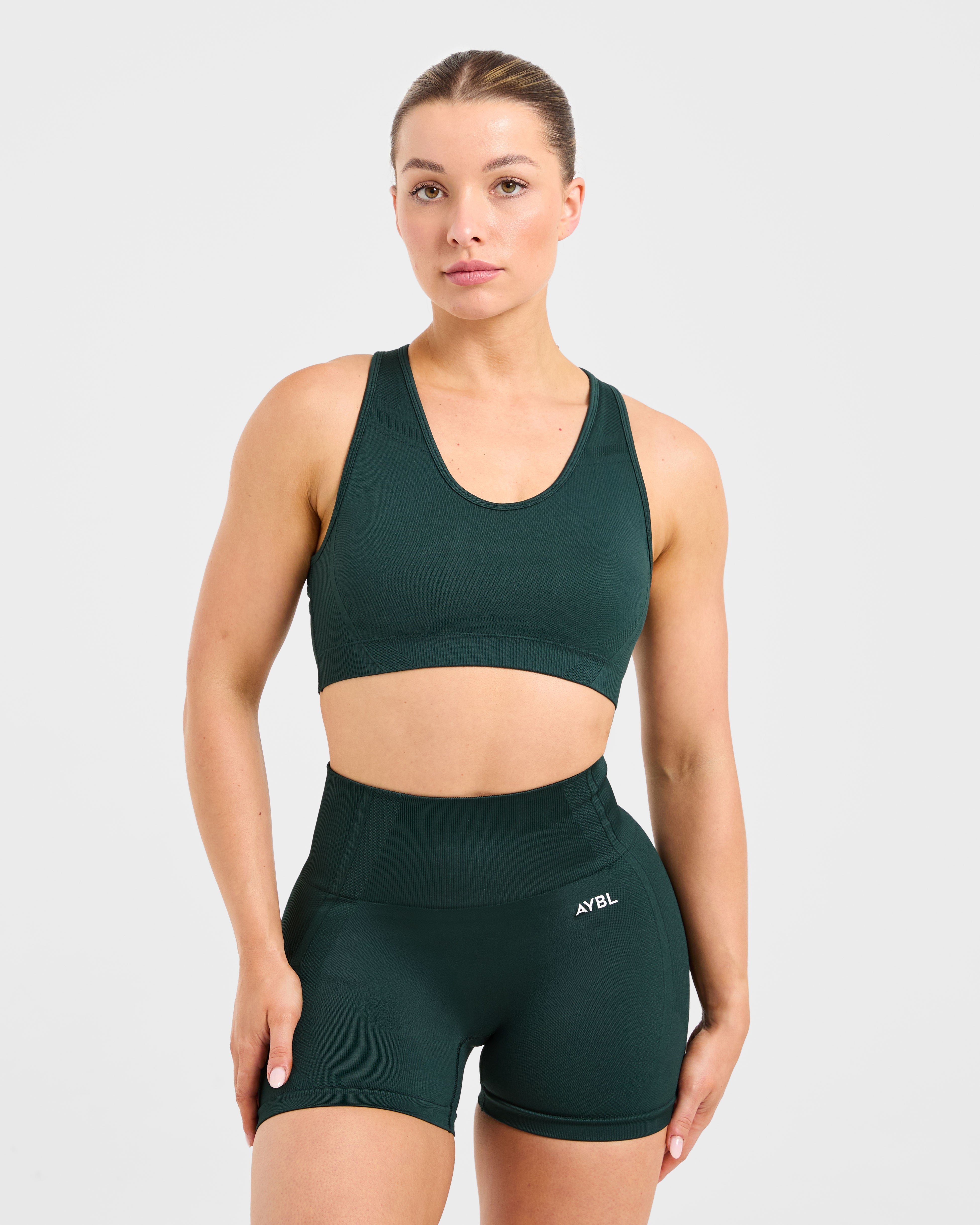 Balance V3 Seamless Sports Bra - Dark Groen