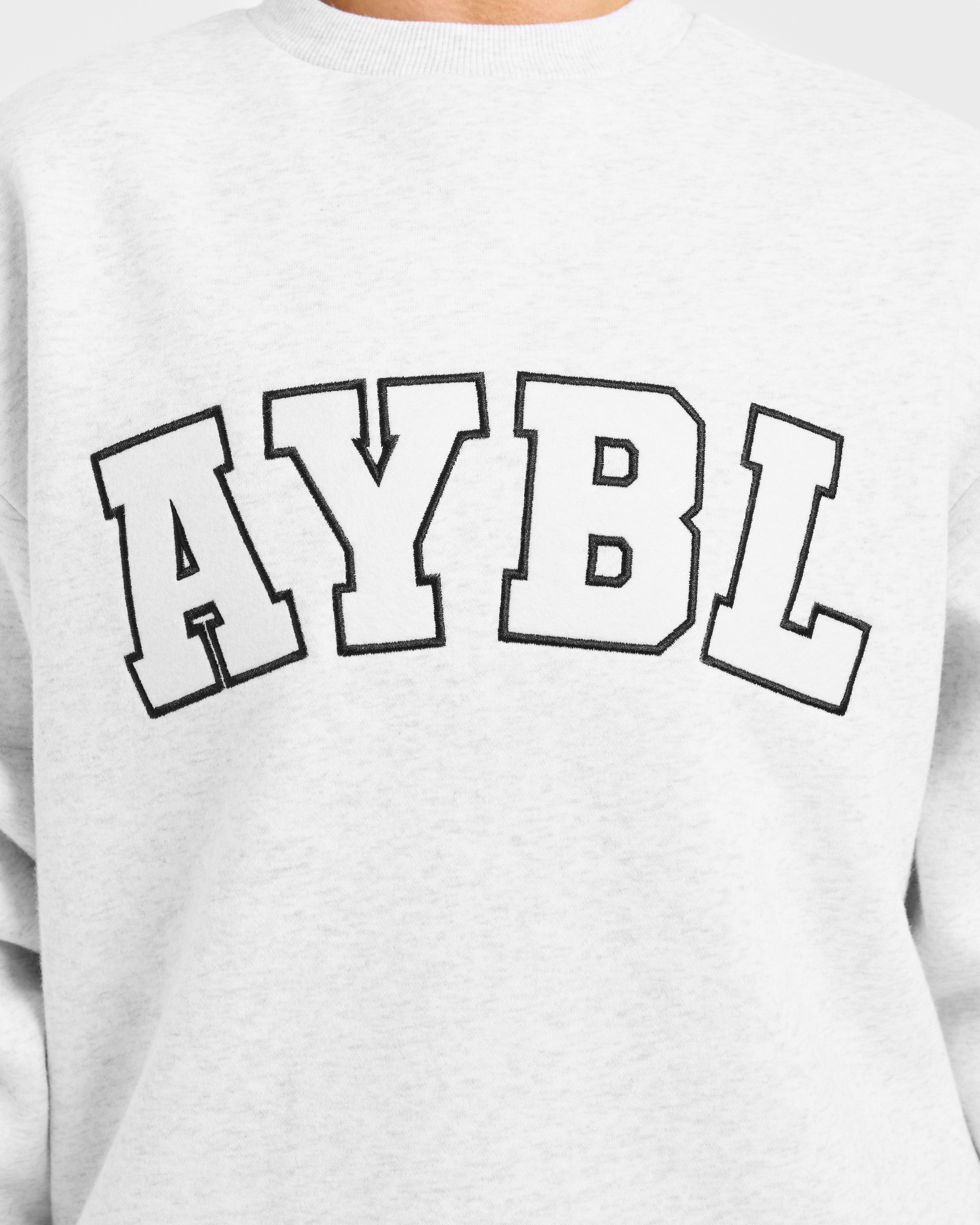 Varsity 2.0 Oversized Sweatshirt - Heather Grijs