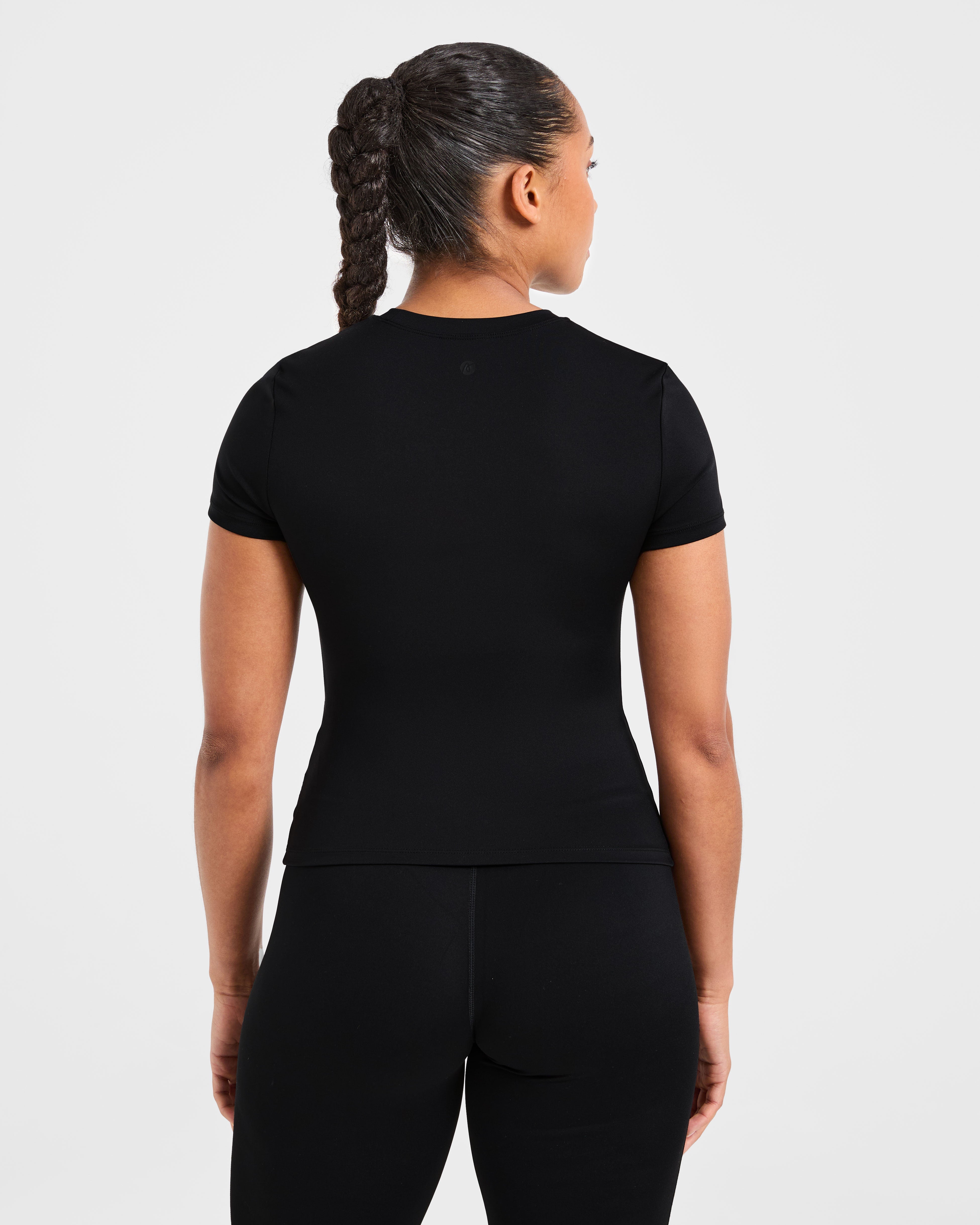 Sculpt T Shirt - Zwart